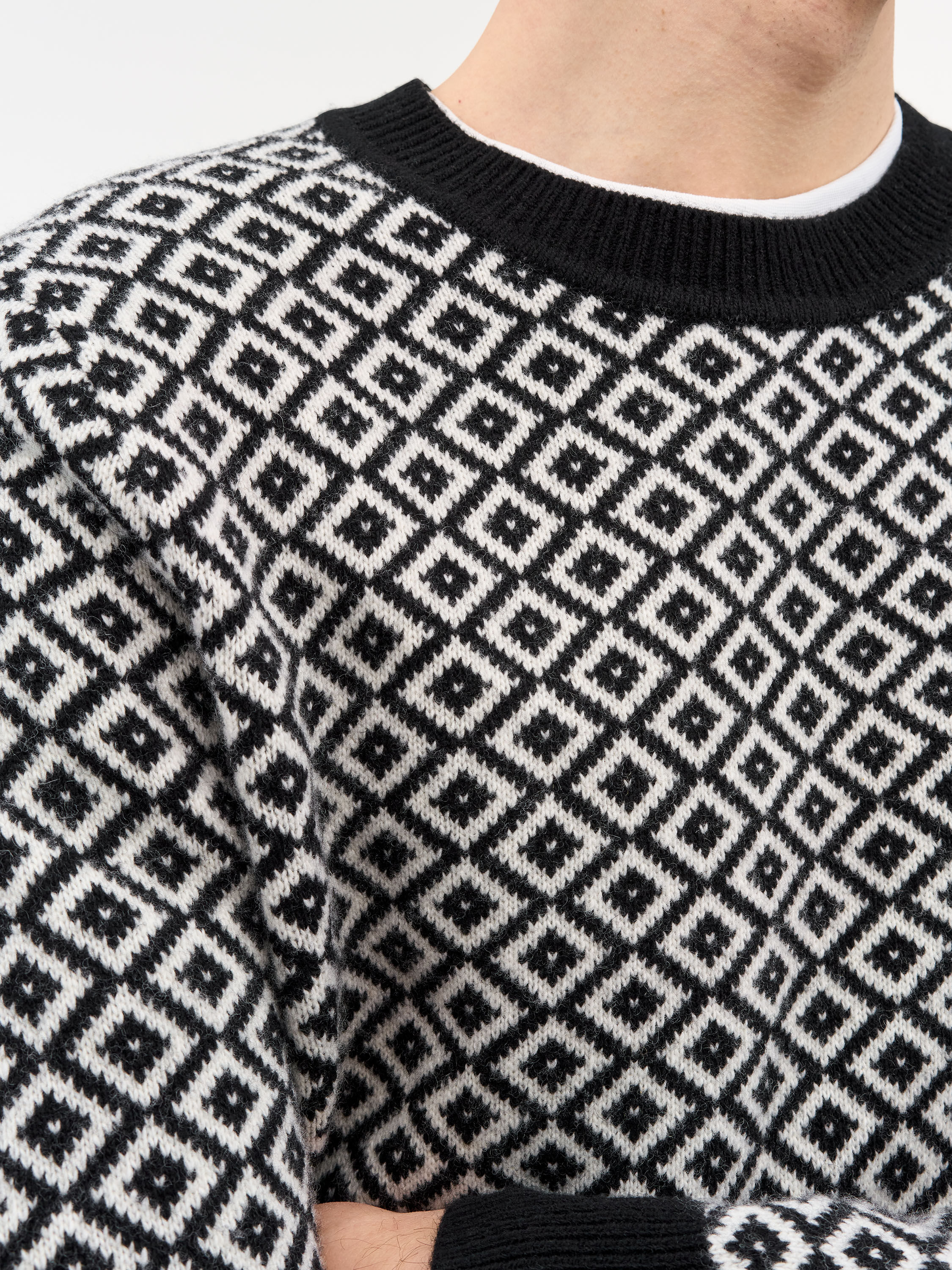 Nyle RWS Jacquard Sweater