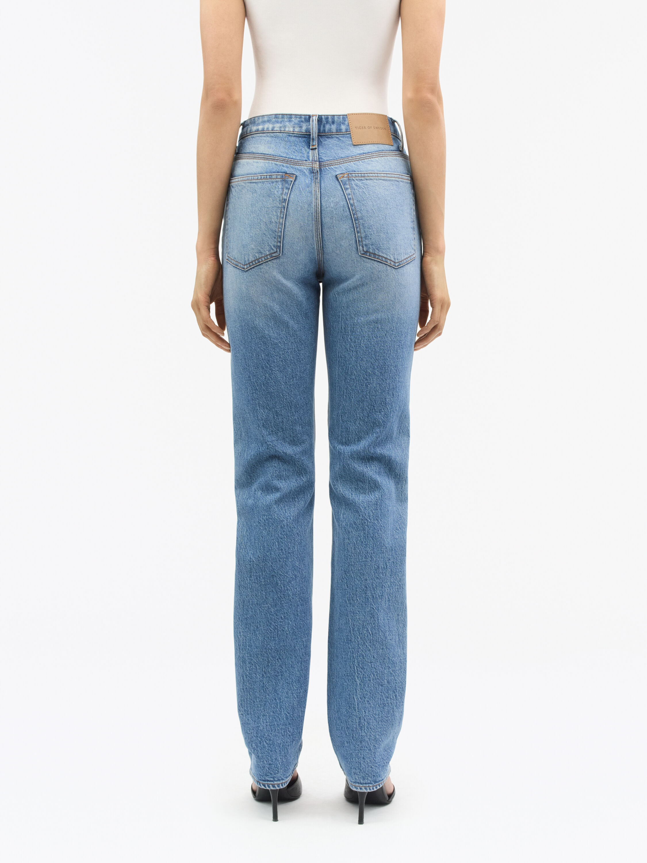 Maggie Slim Straight Jeans
