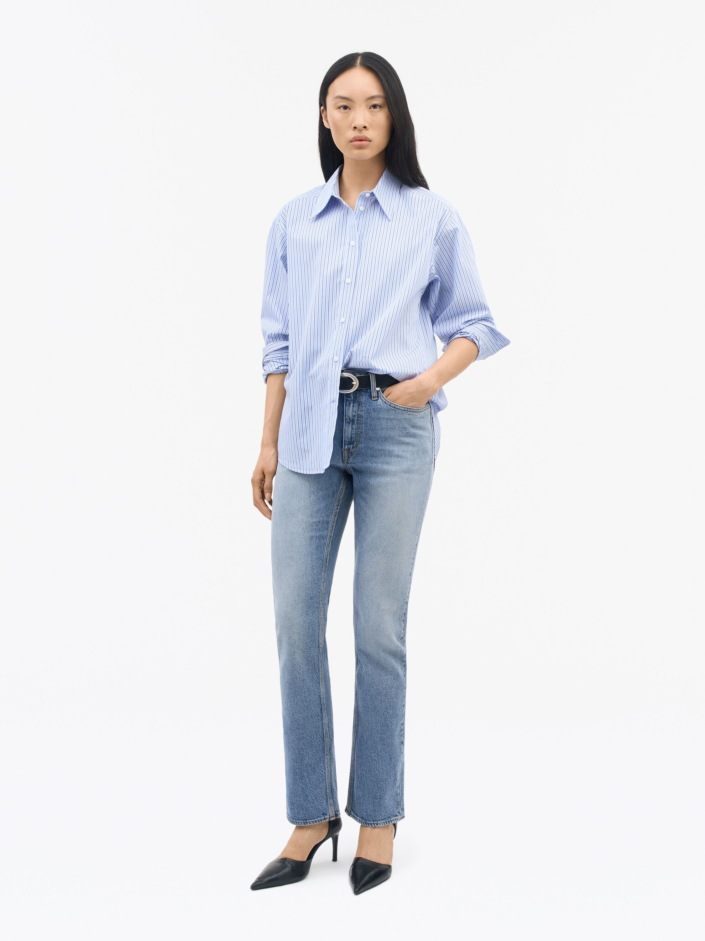 Maggie Slim Straight Jeans