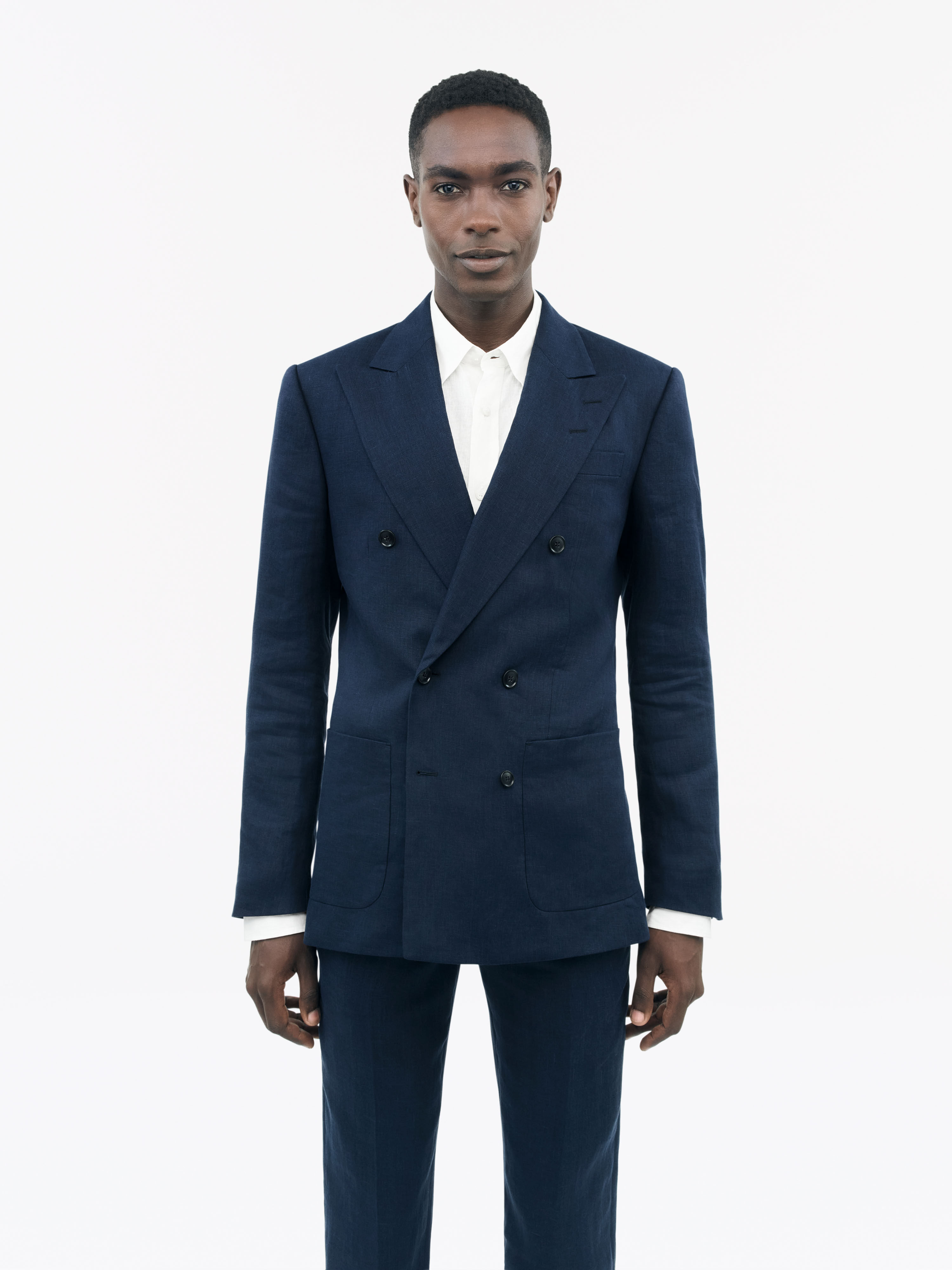 Blazer &agrave; Double Boutonnage Joachim