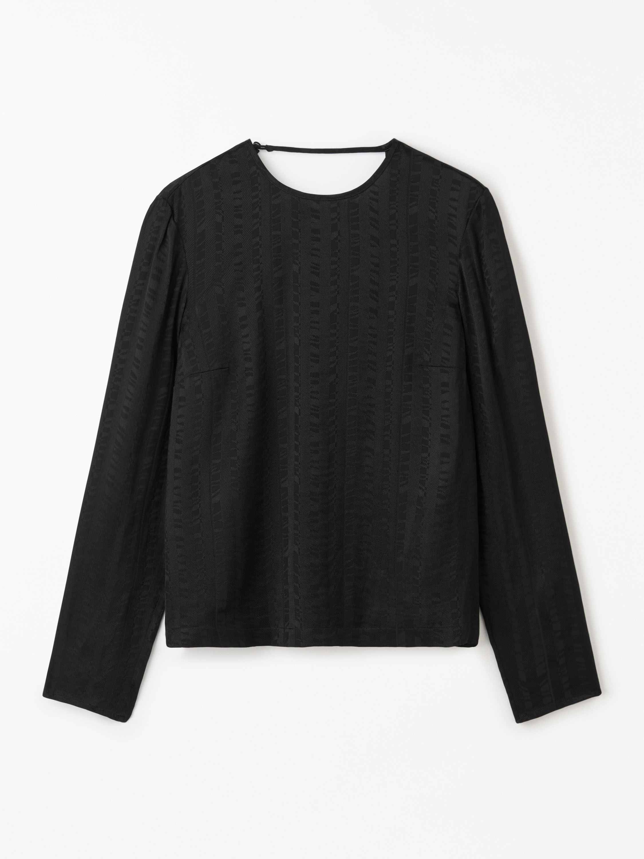 Amalia Tiger Stripe Jacquard Top