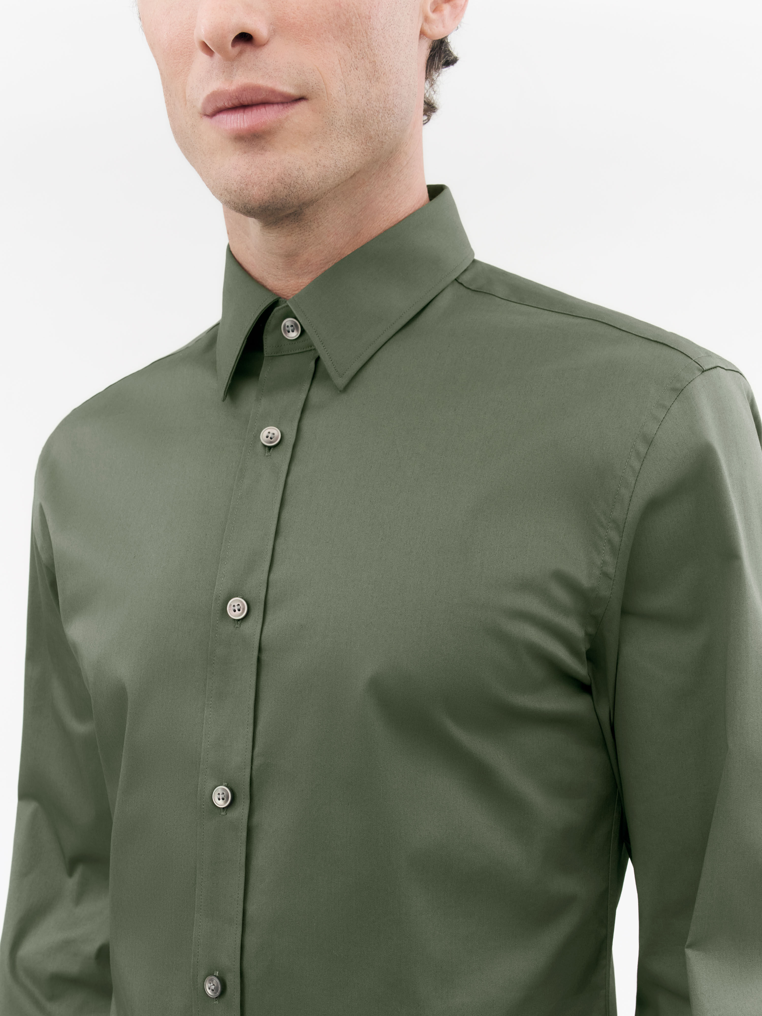 Adley Classic Pointed Collar Shirt