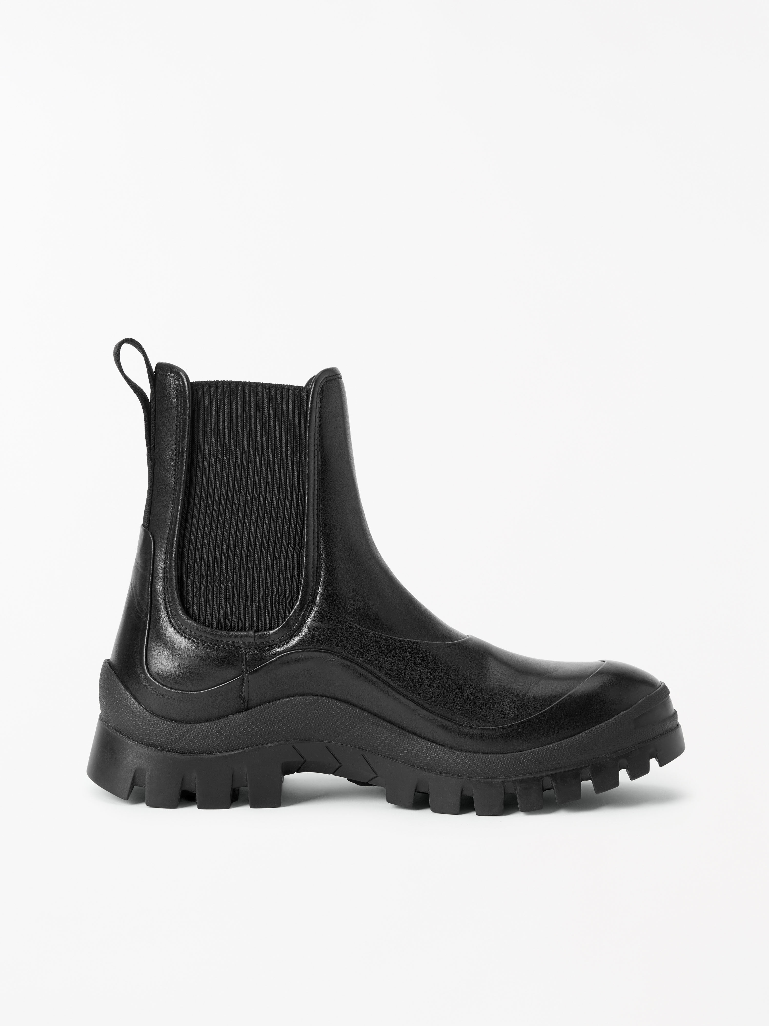 Prae Chelsea Boots Aus Leder