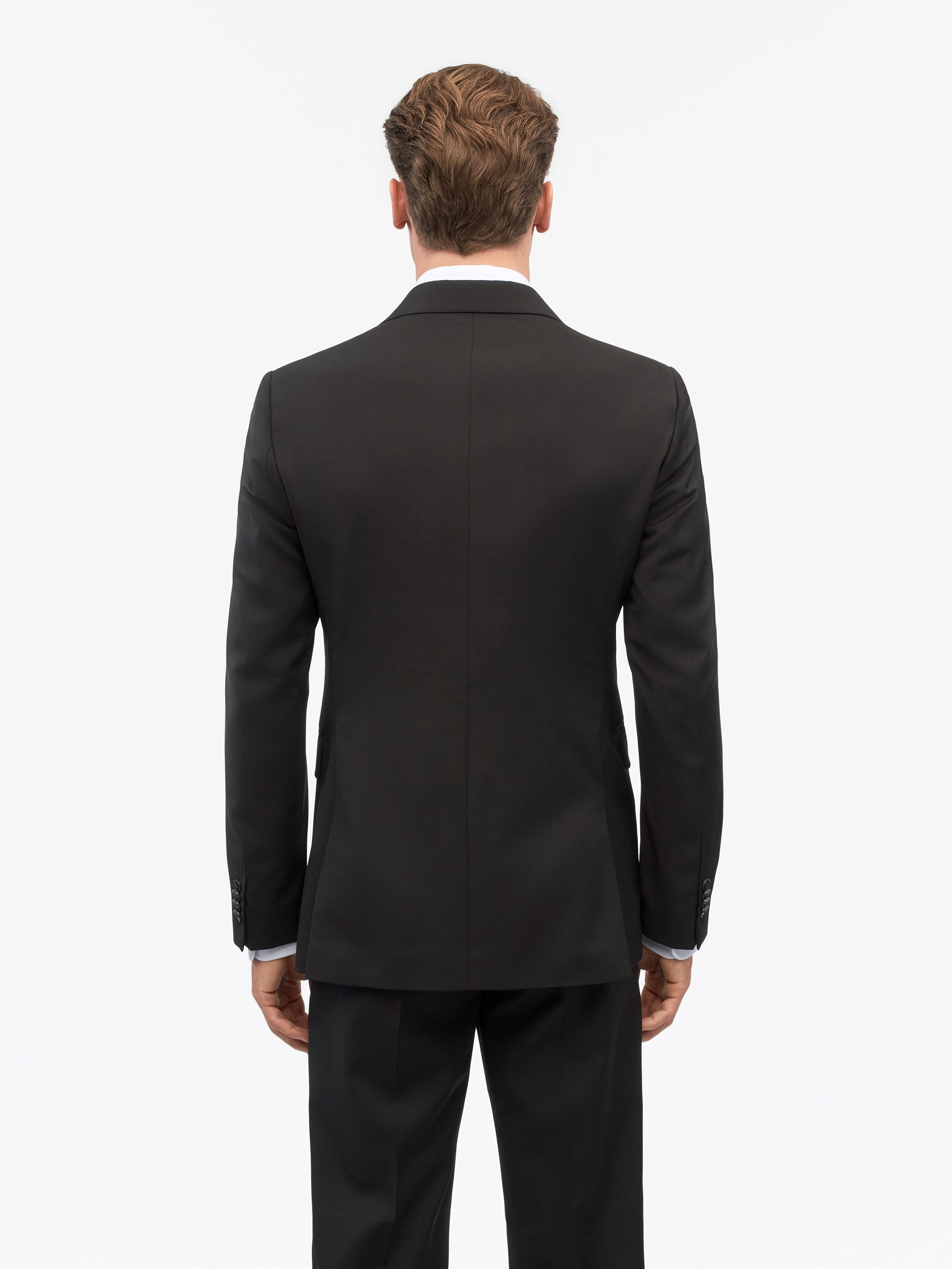 Justin Semi Slim-fit Wool Suit