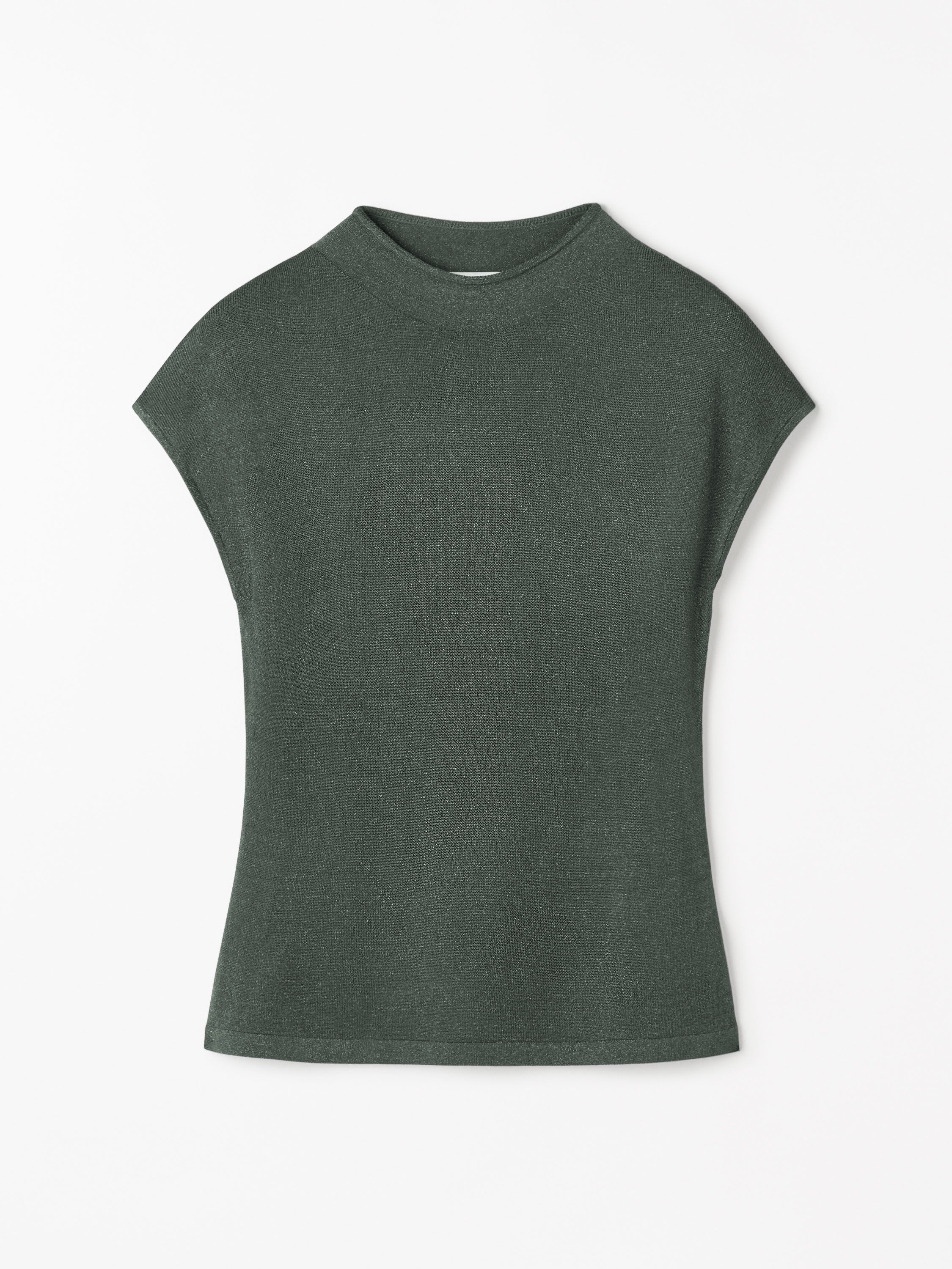 Cela Knitted Lurex Top