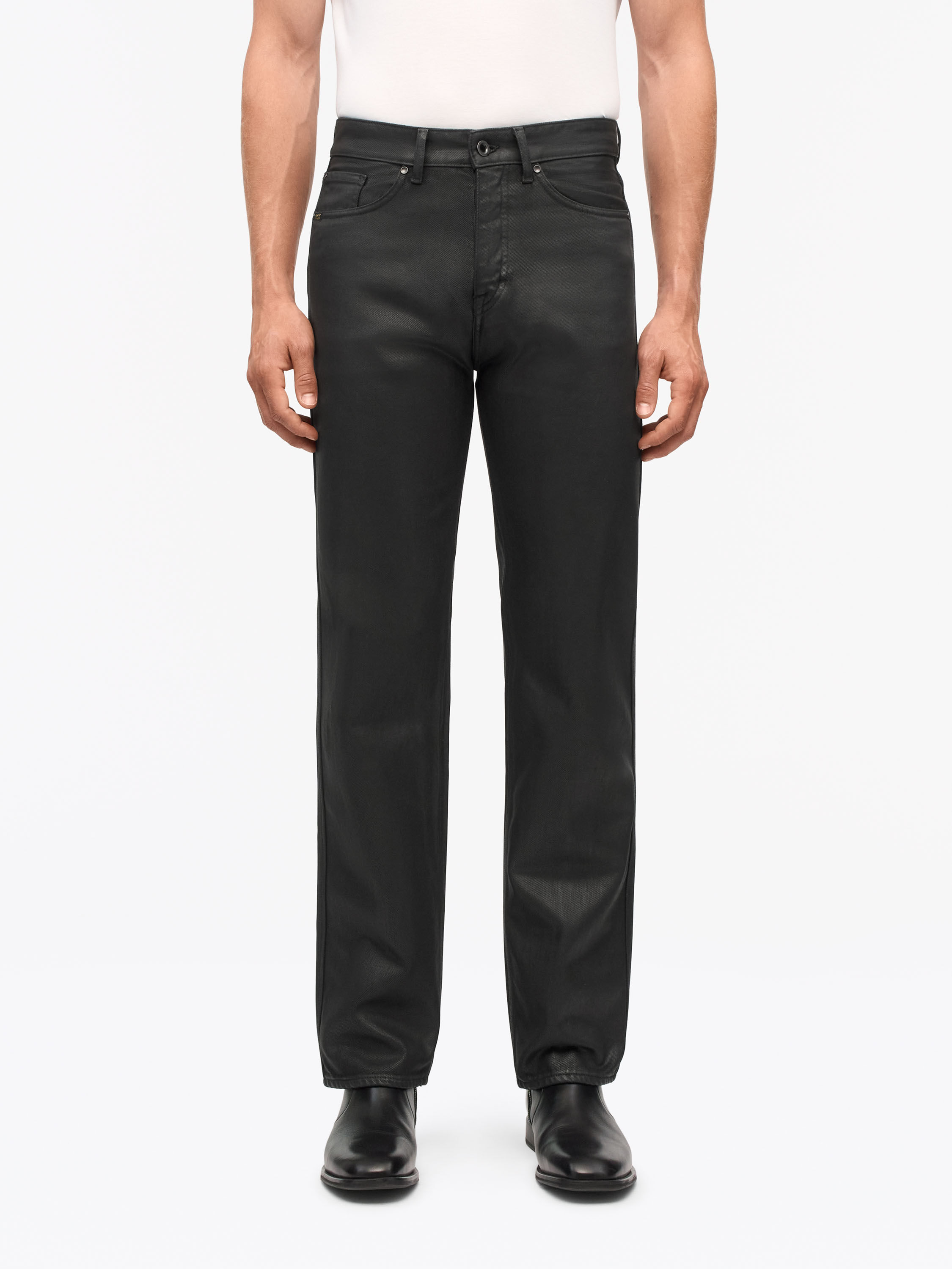 Alec Coated Denim Jeans