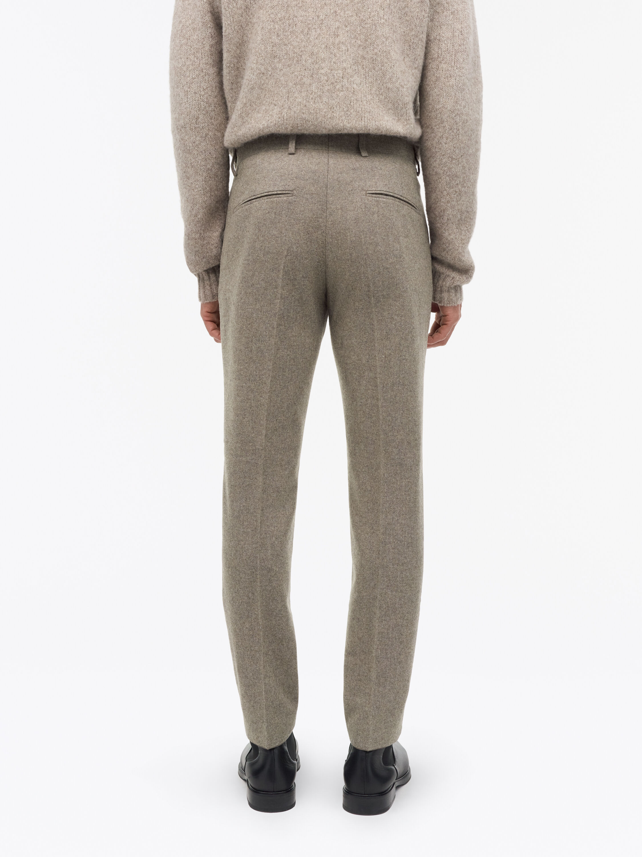 Justin Brushed Wool Suit