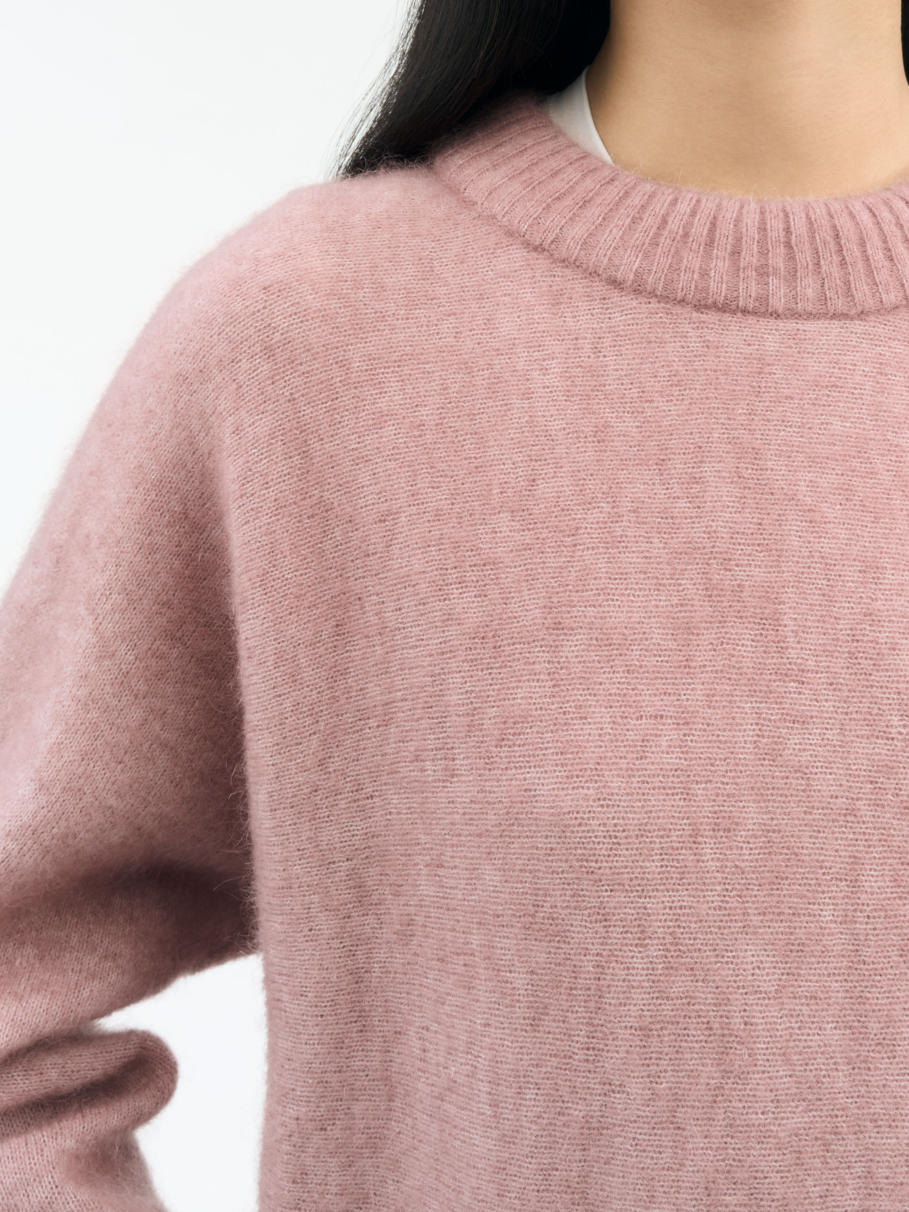 Gwynn Mohair Wool Blend Sweater