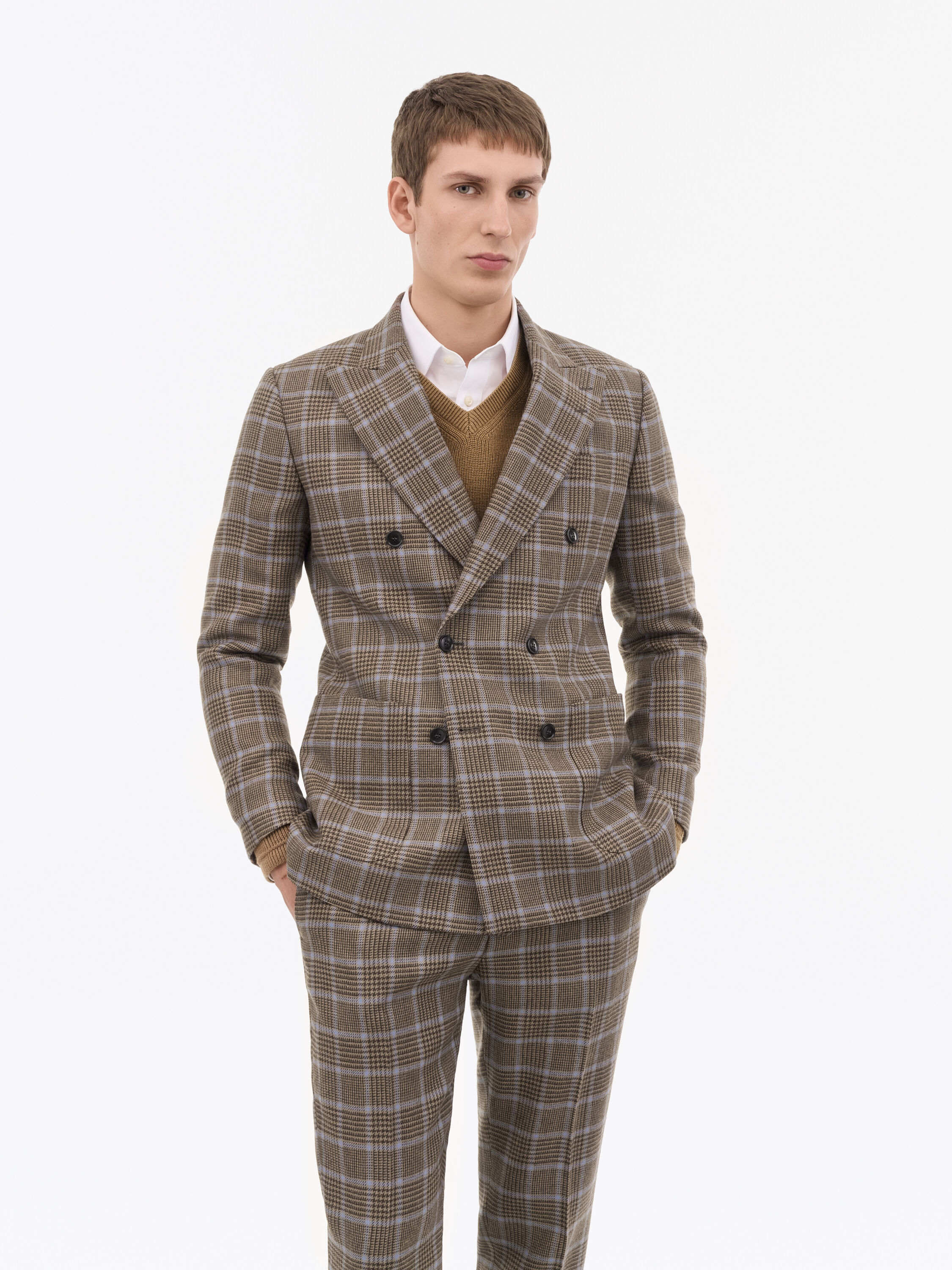 Joachim Swedish Wool Plaid Jacket