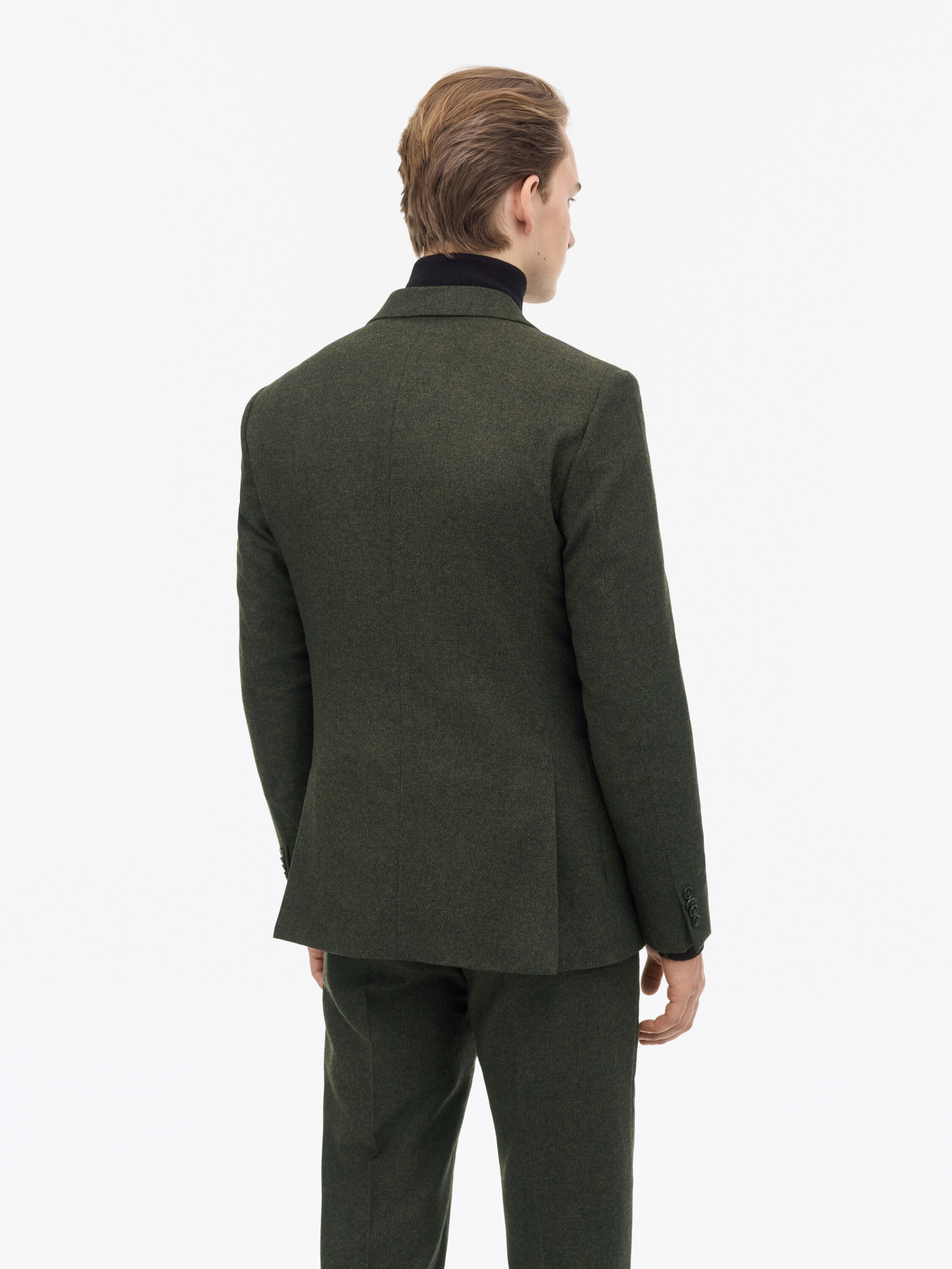 Justin Brushed Wool Suit