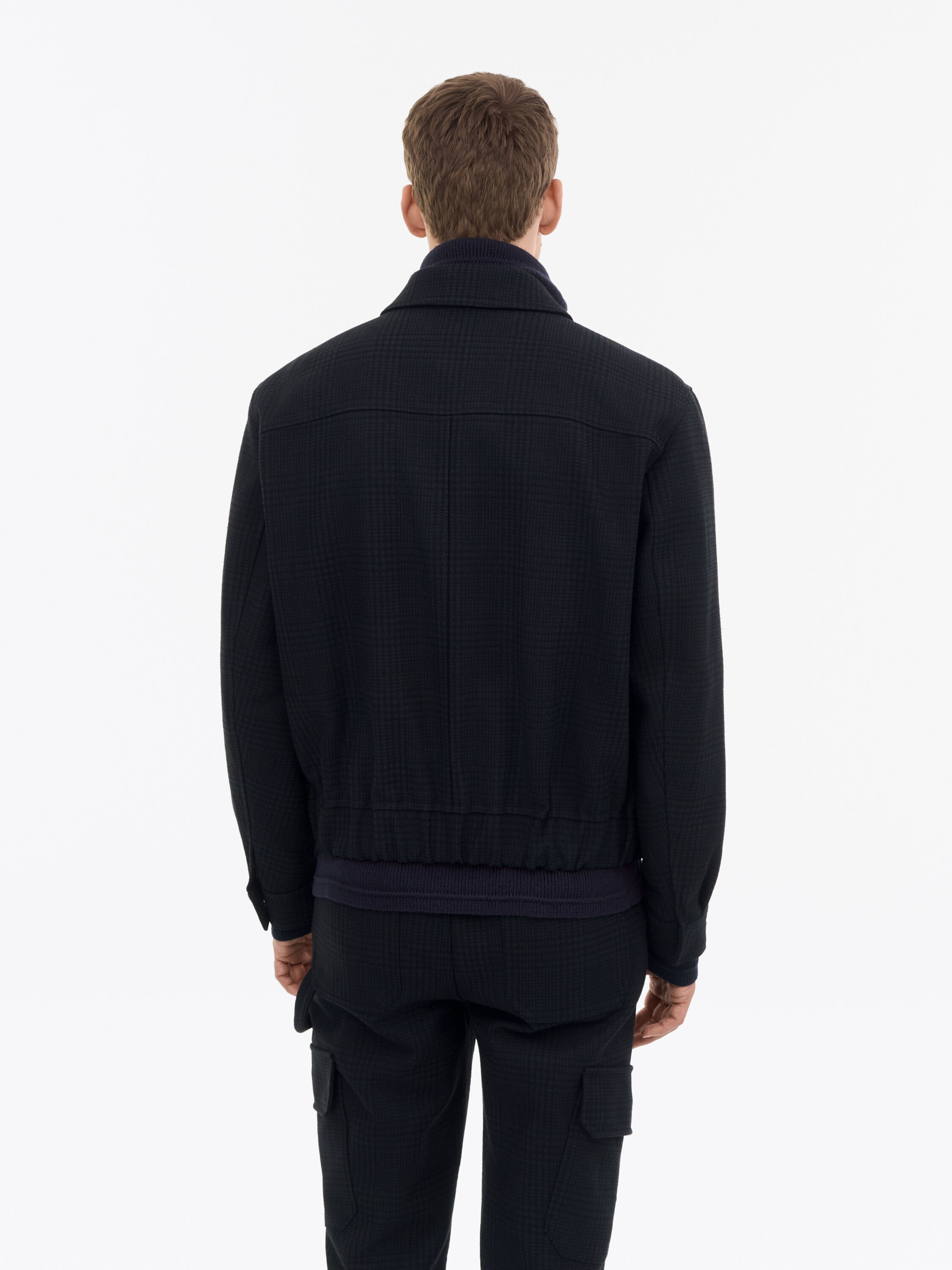 Eeven Wool Check Jacket