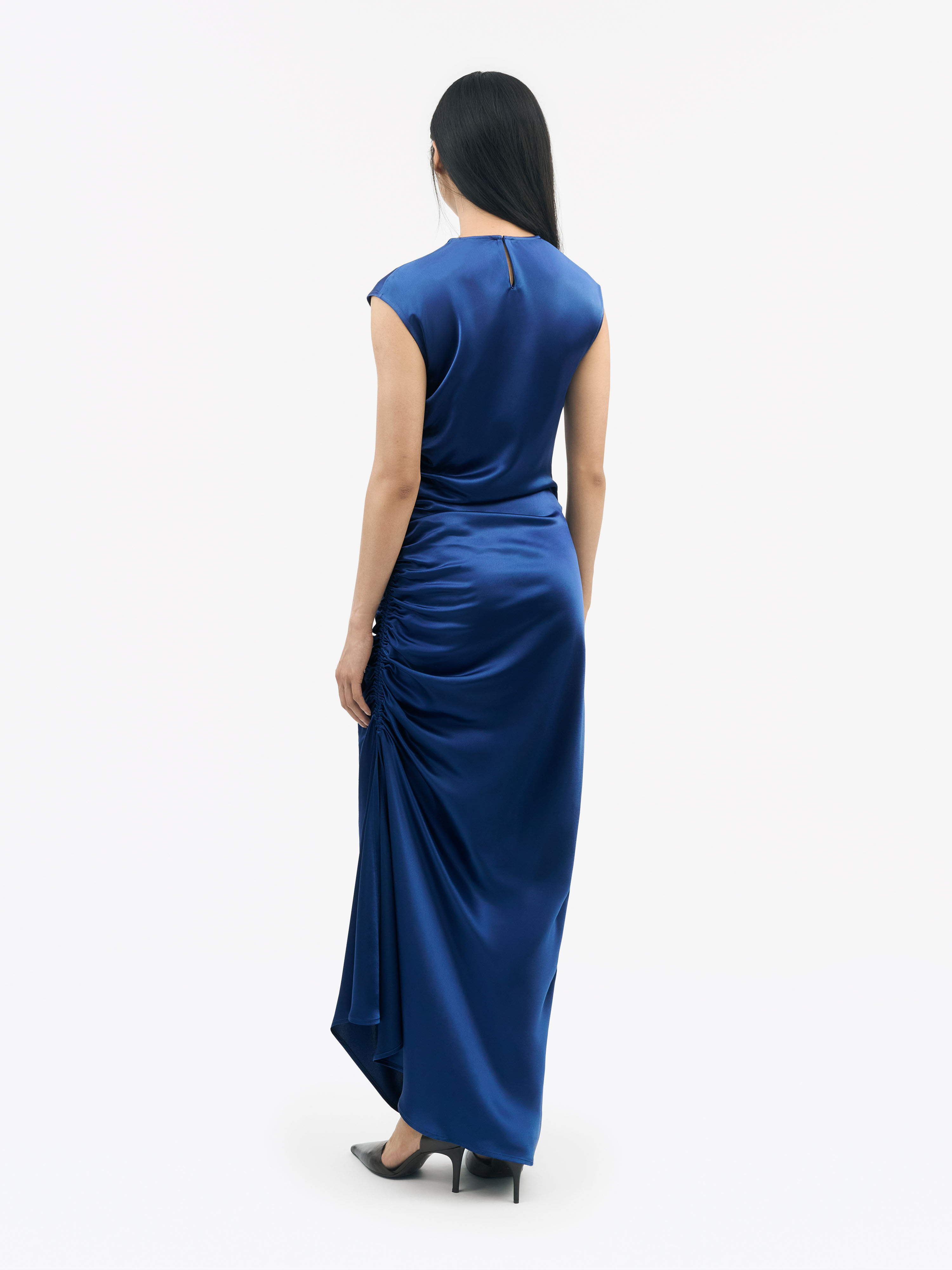 Ivoal Drapey Satin Dress
