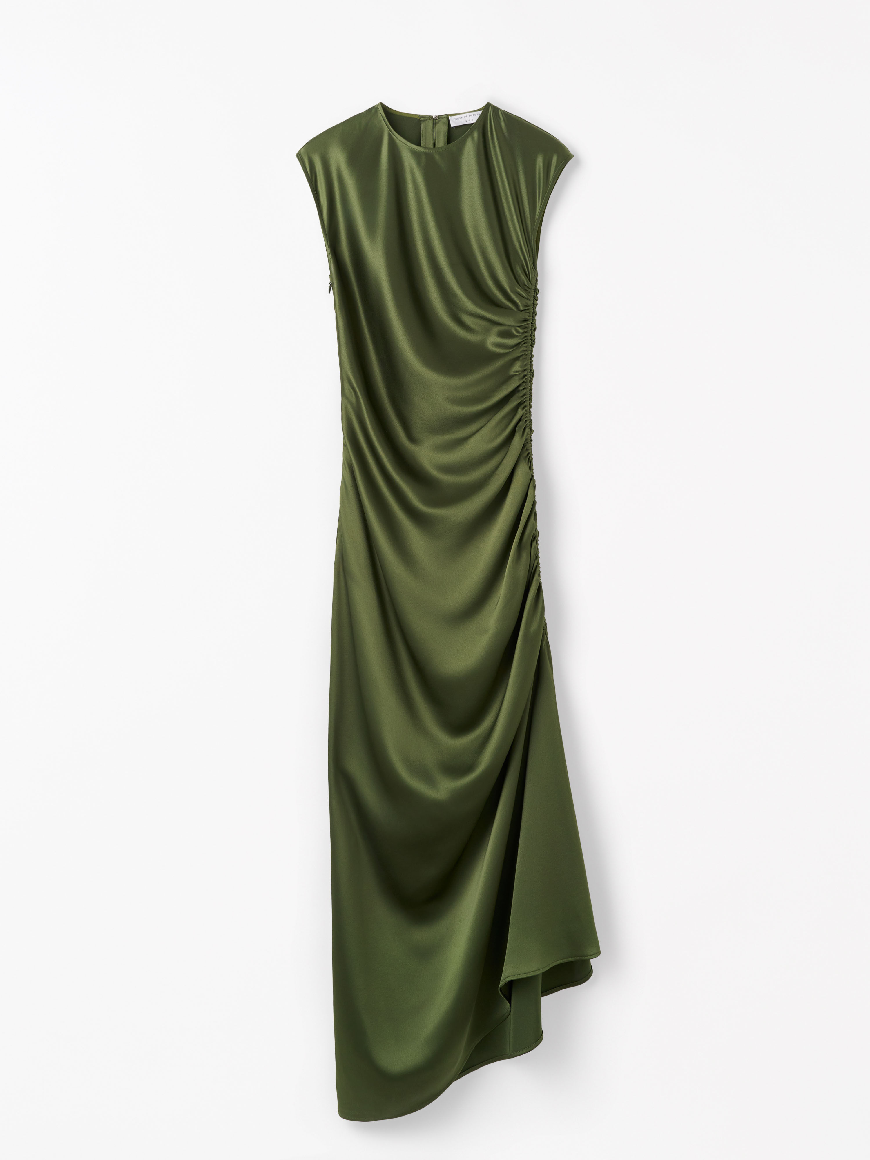 Ivoal Drapey Satin Dress