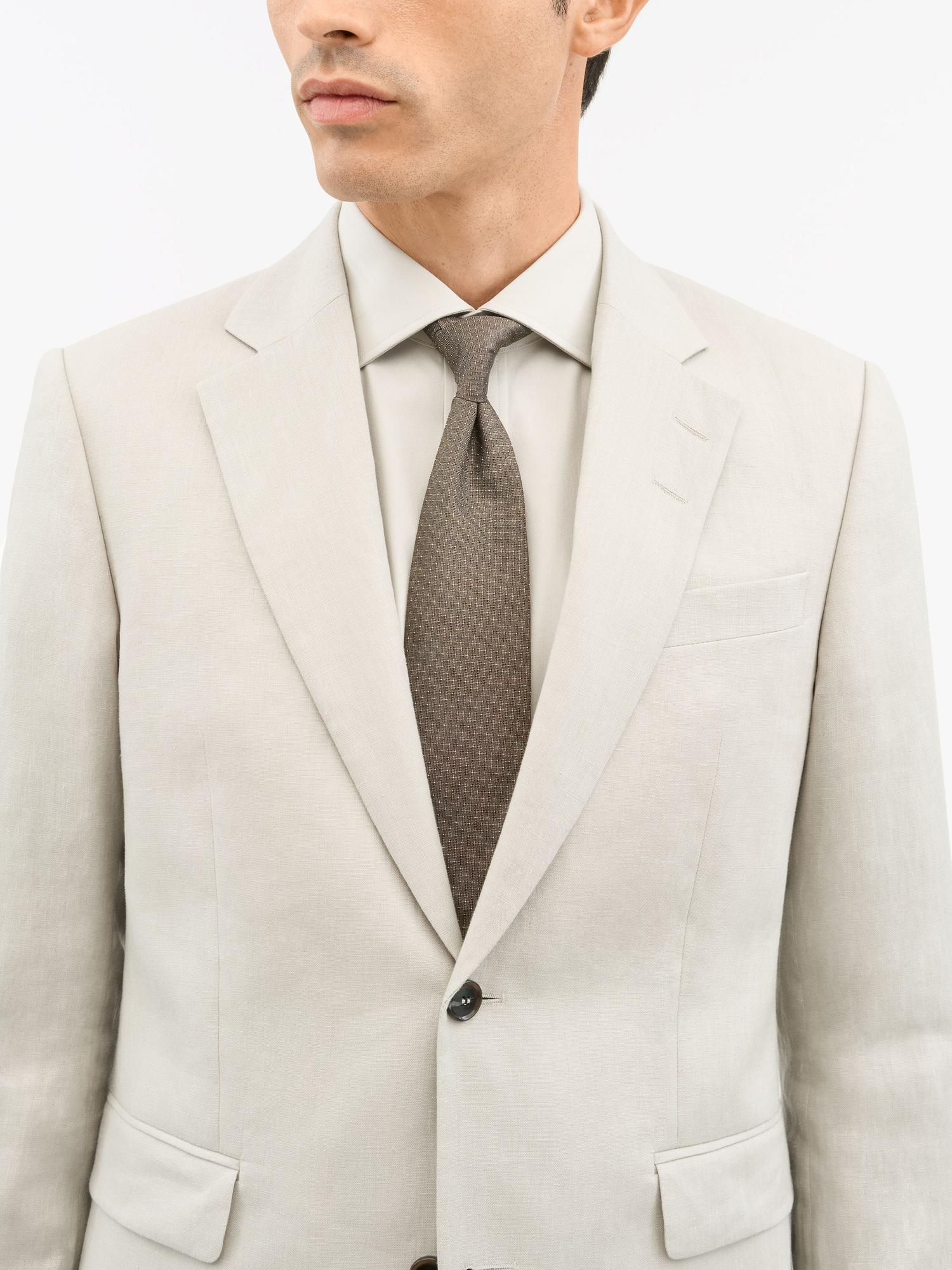 Blazer Slim En Lin Justin