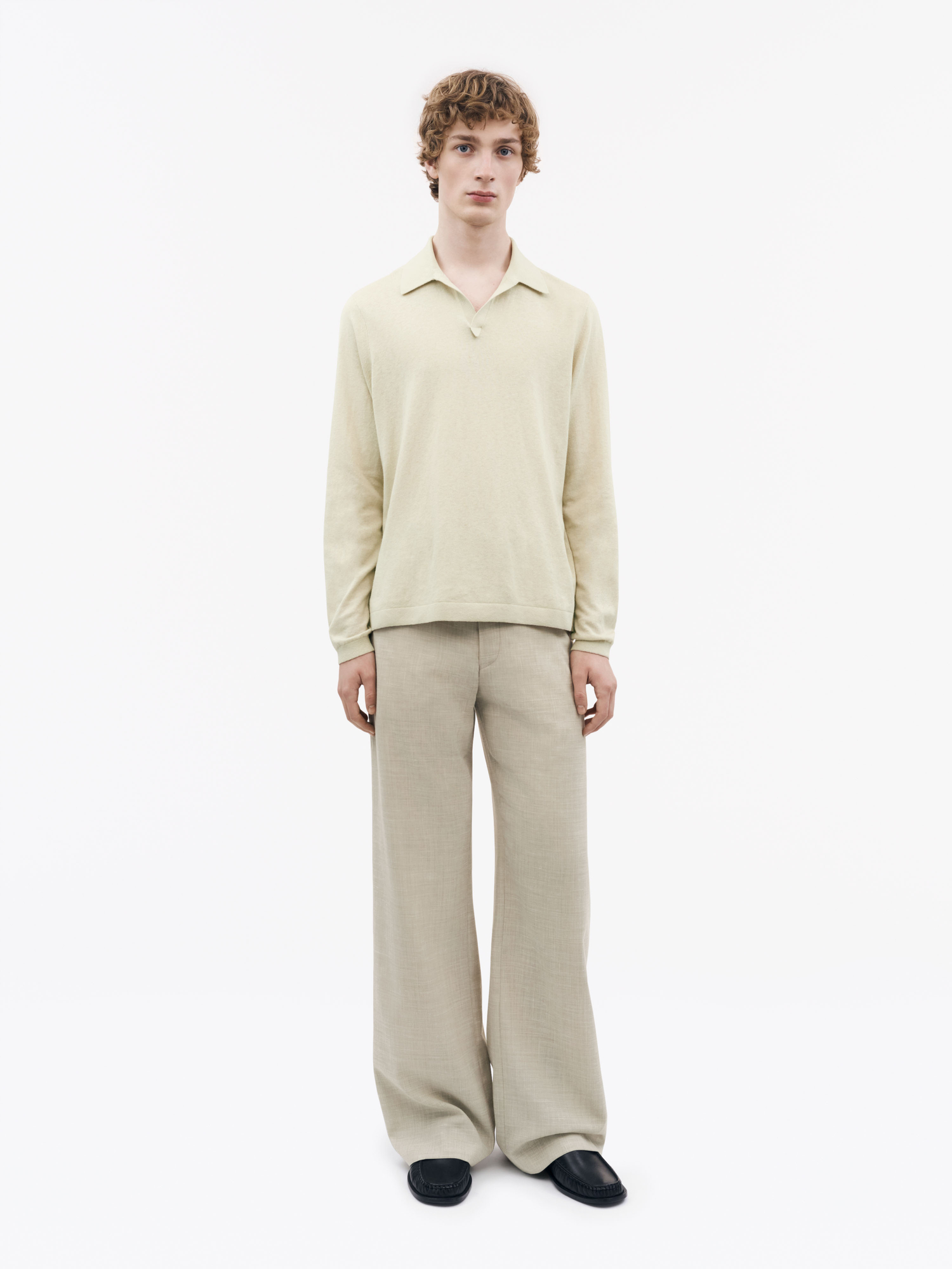 Beker long-sleeved Polo shirt