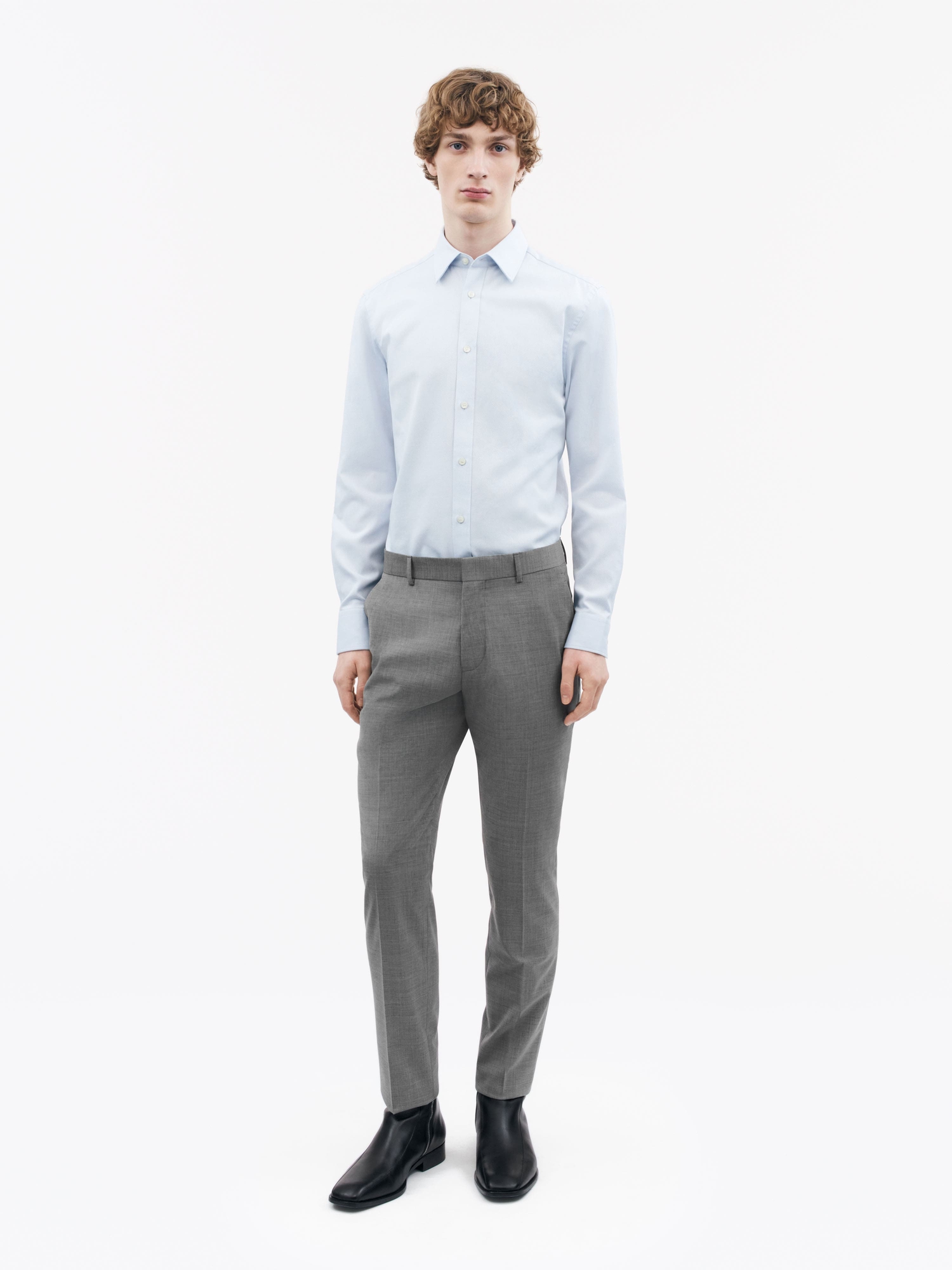 Adley - Chemise à Col Pointu