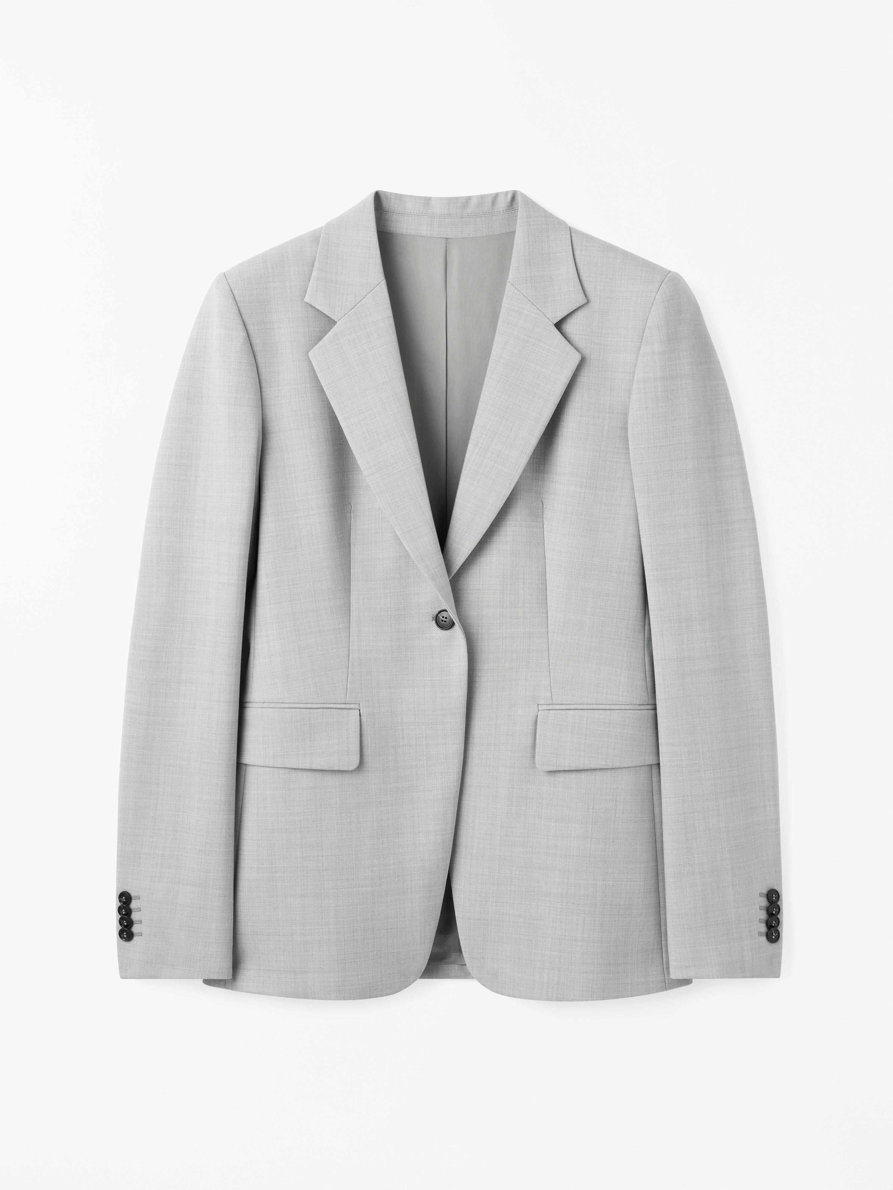 Narina Klassisk Kavaj i Ullblandning