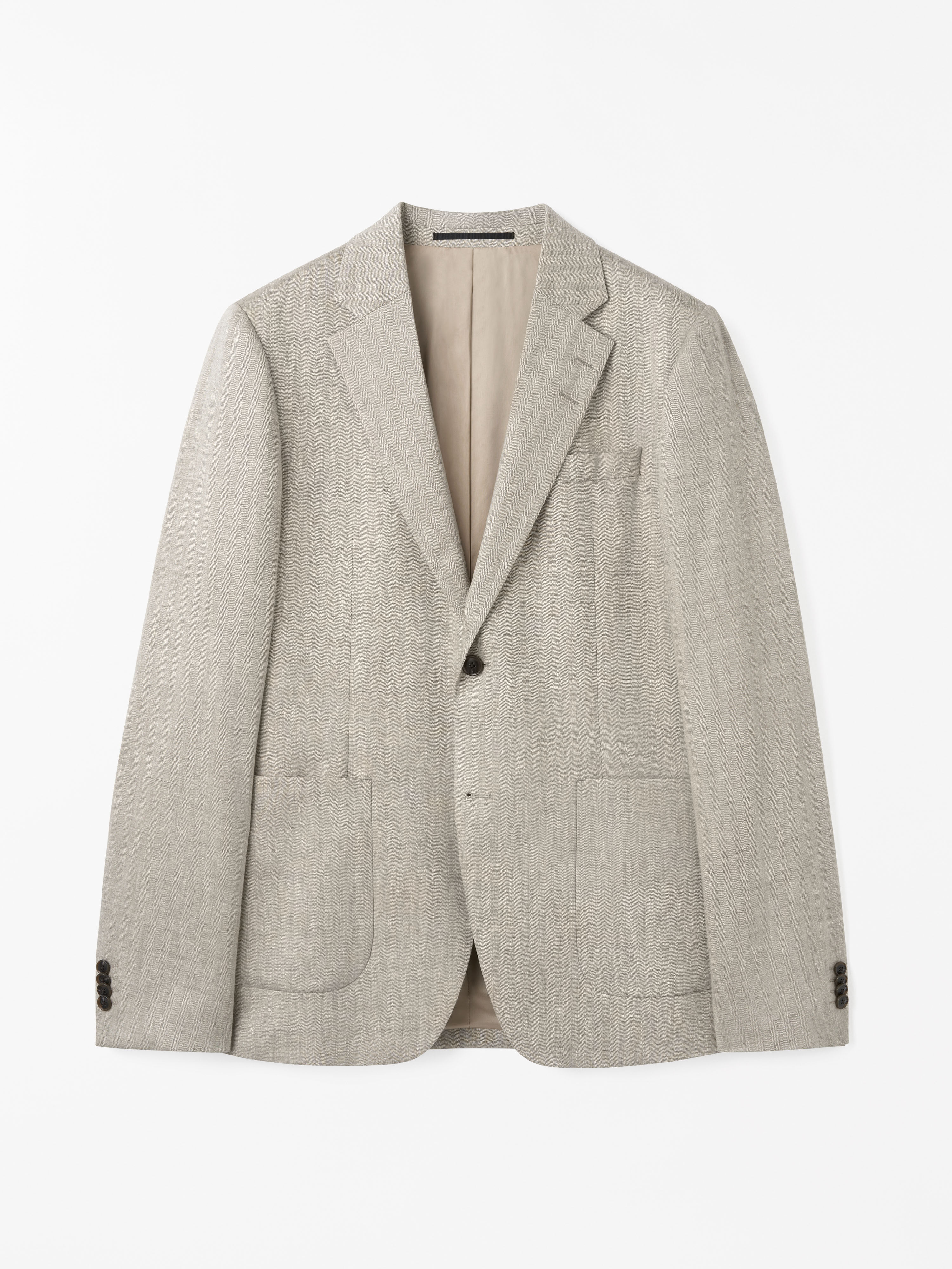 Justin P Slim-Fit Linen Jacket