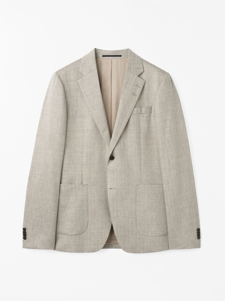 Justin P Linen Blend Jacket
