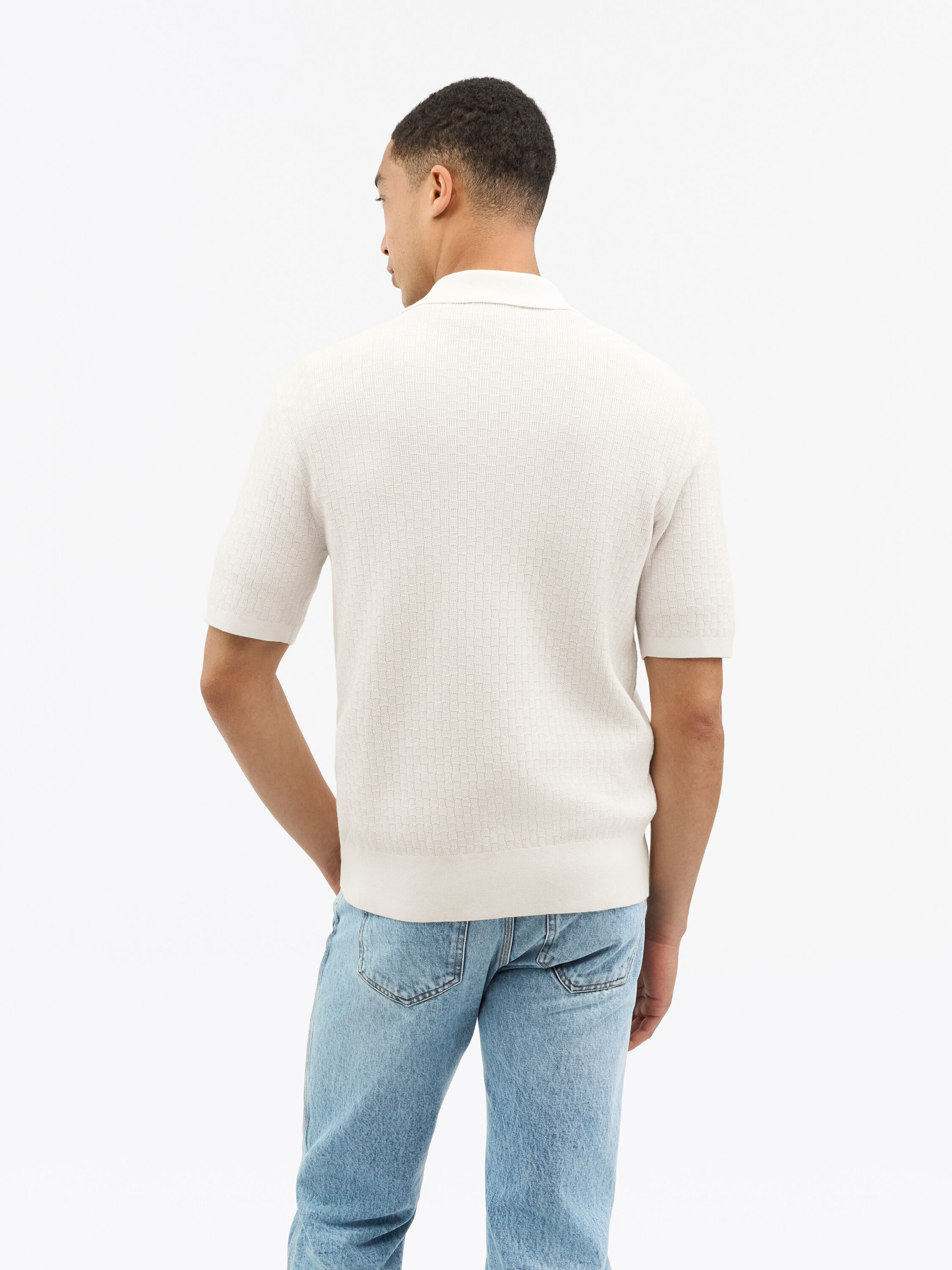 Araawen Structured Cotton Polo
