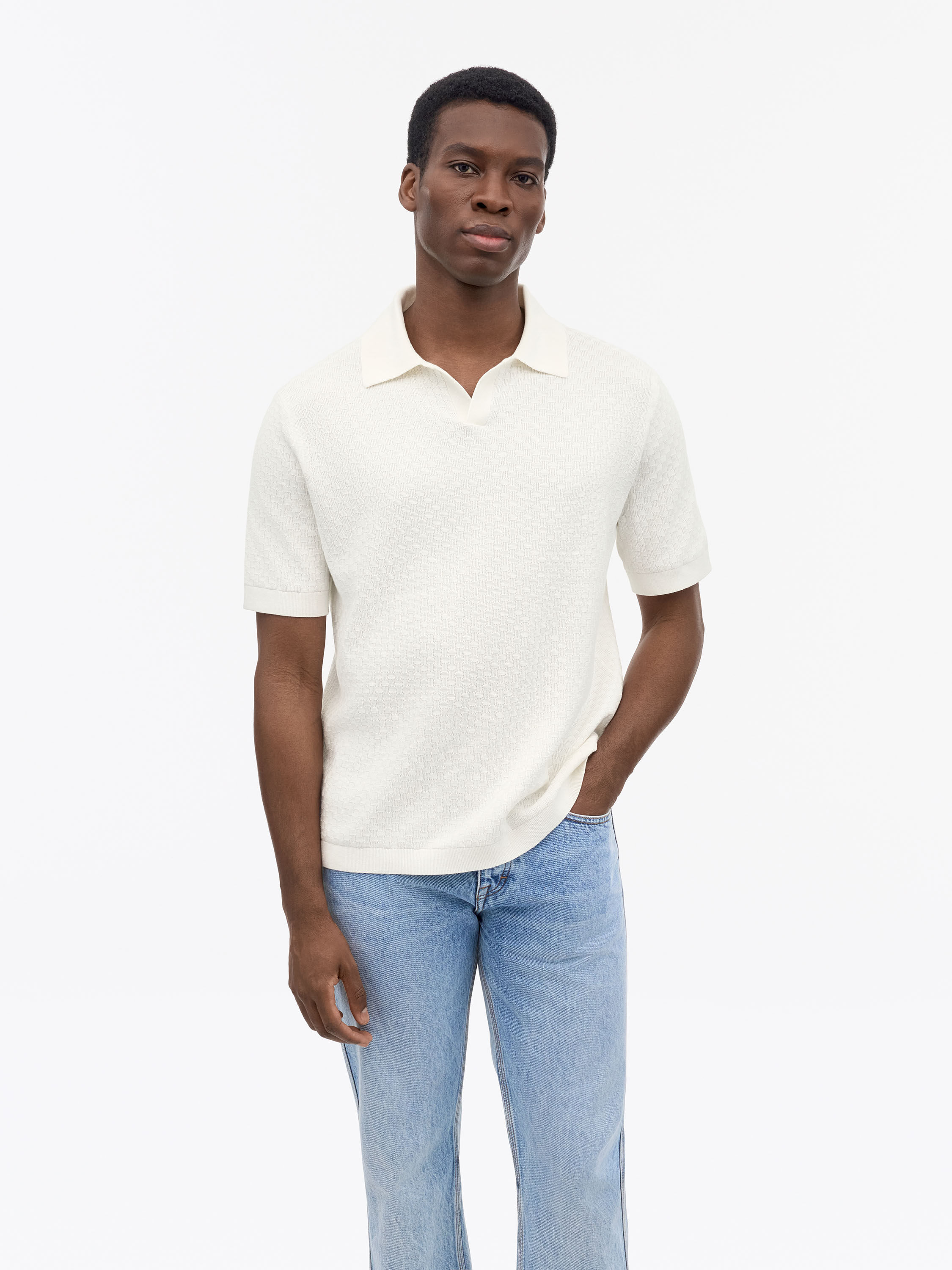 Eoin Structured Cotton Polo