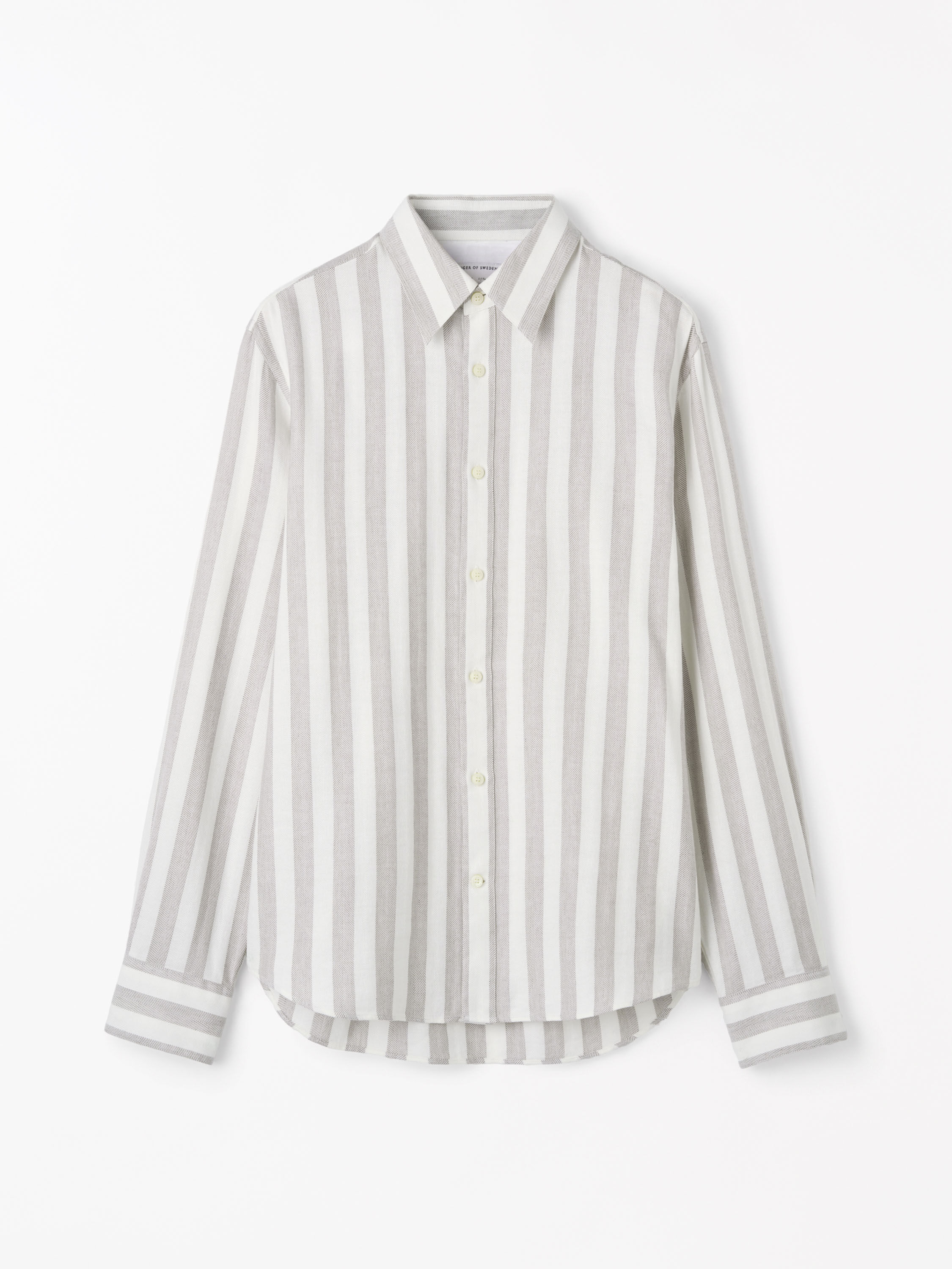 Bennett Striped Herringbone Shirt