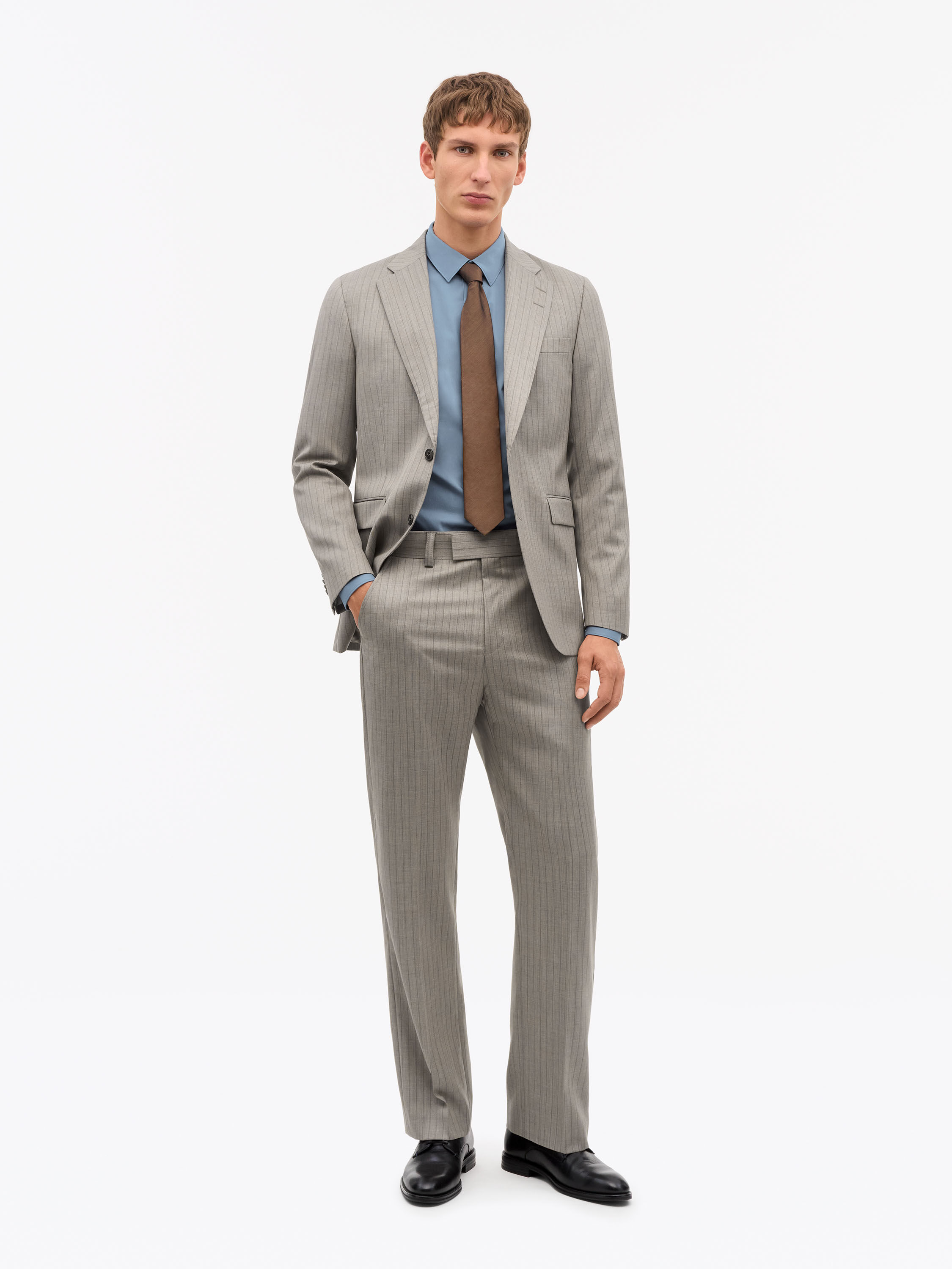 Tommie Pinstriped Wool Trousers