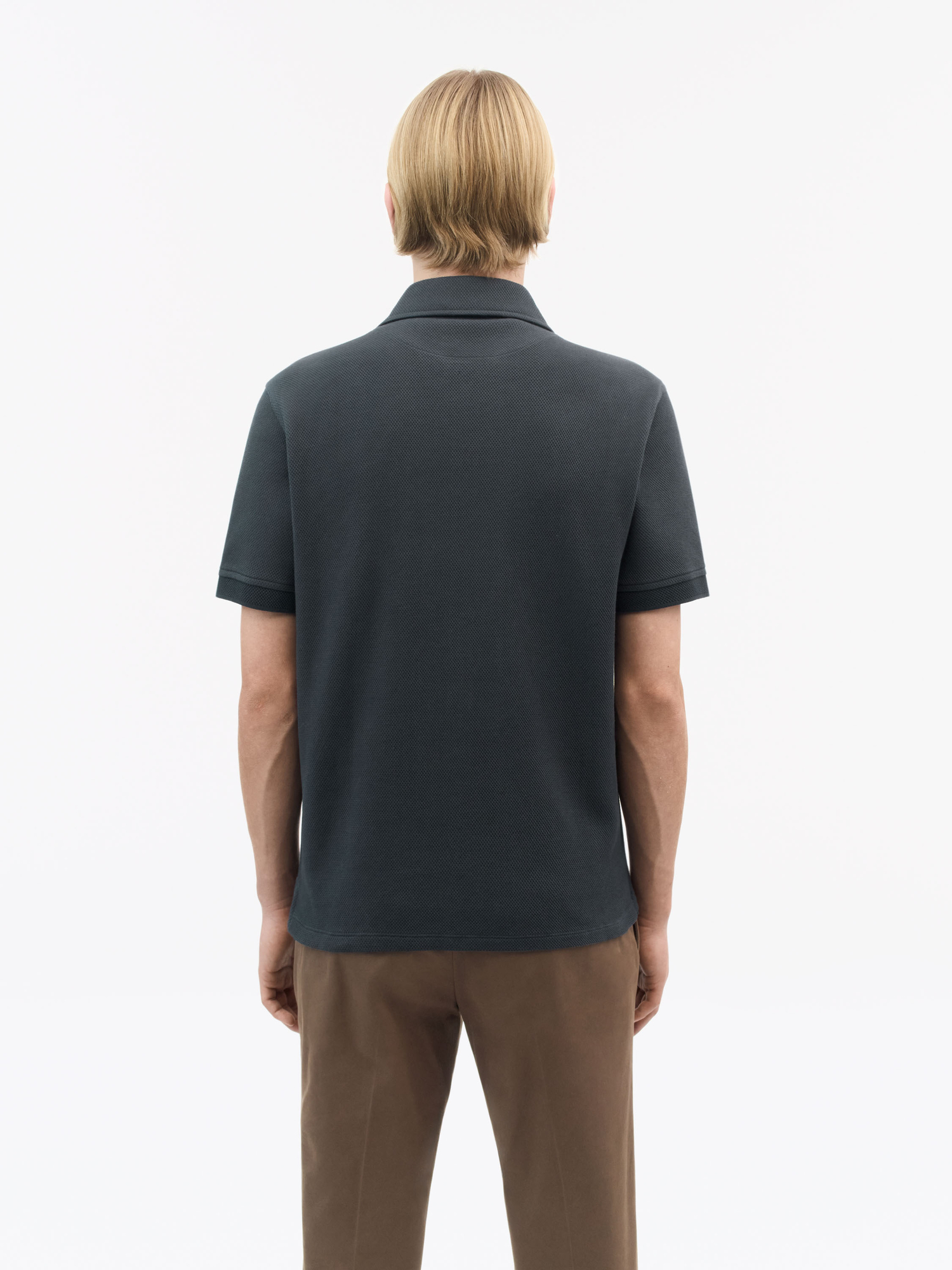 Saint Cotton Piqué Polo Shirt