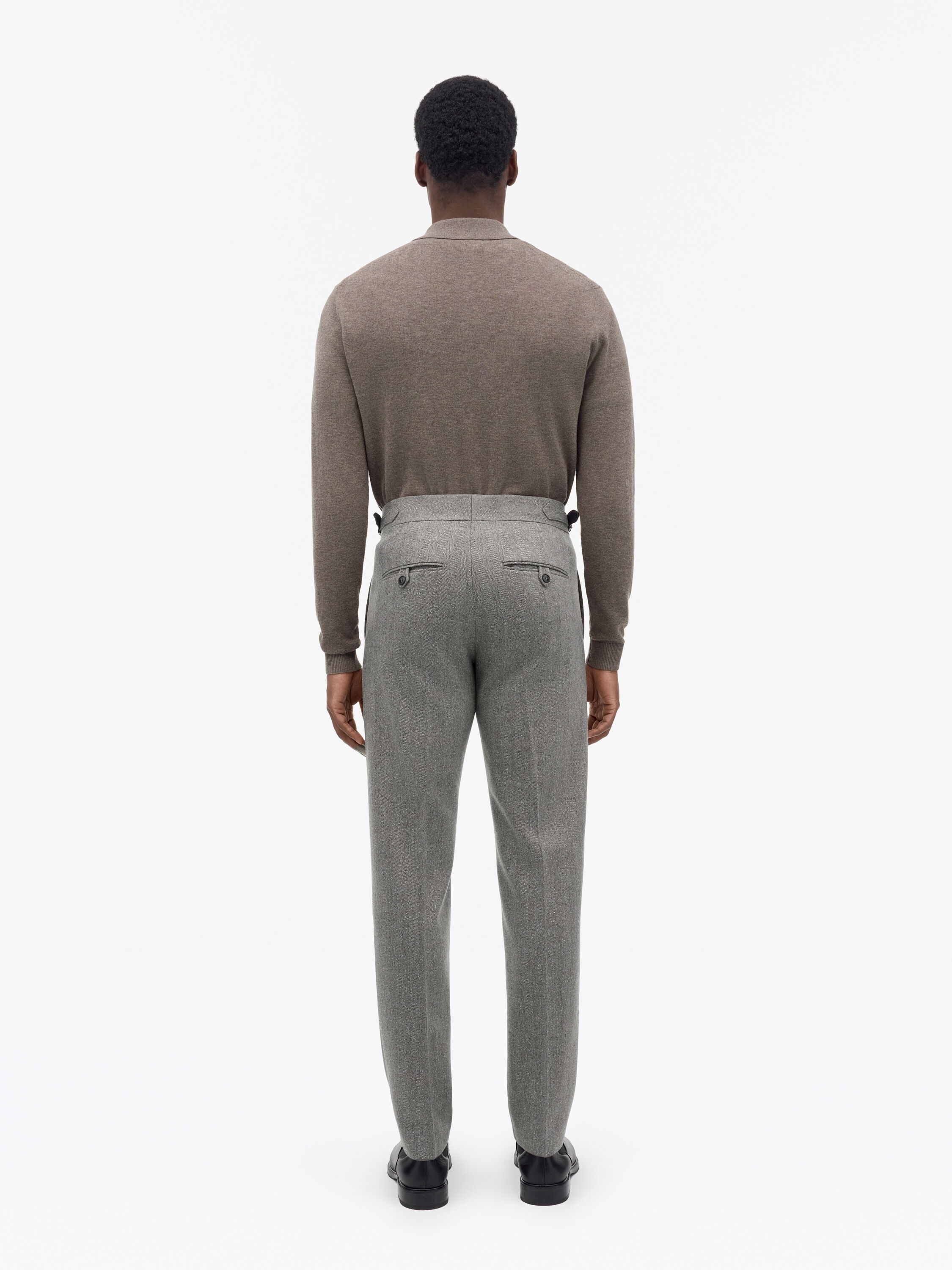 Tense A Herringbone Trousers