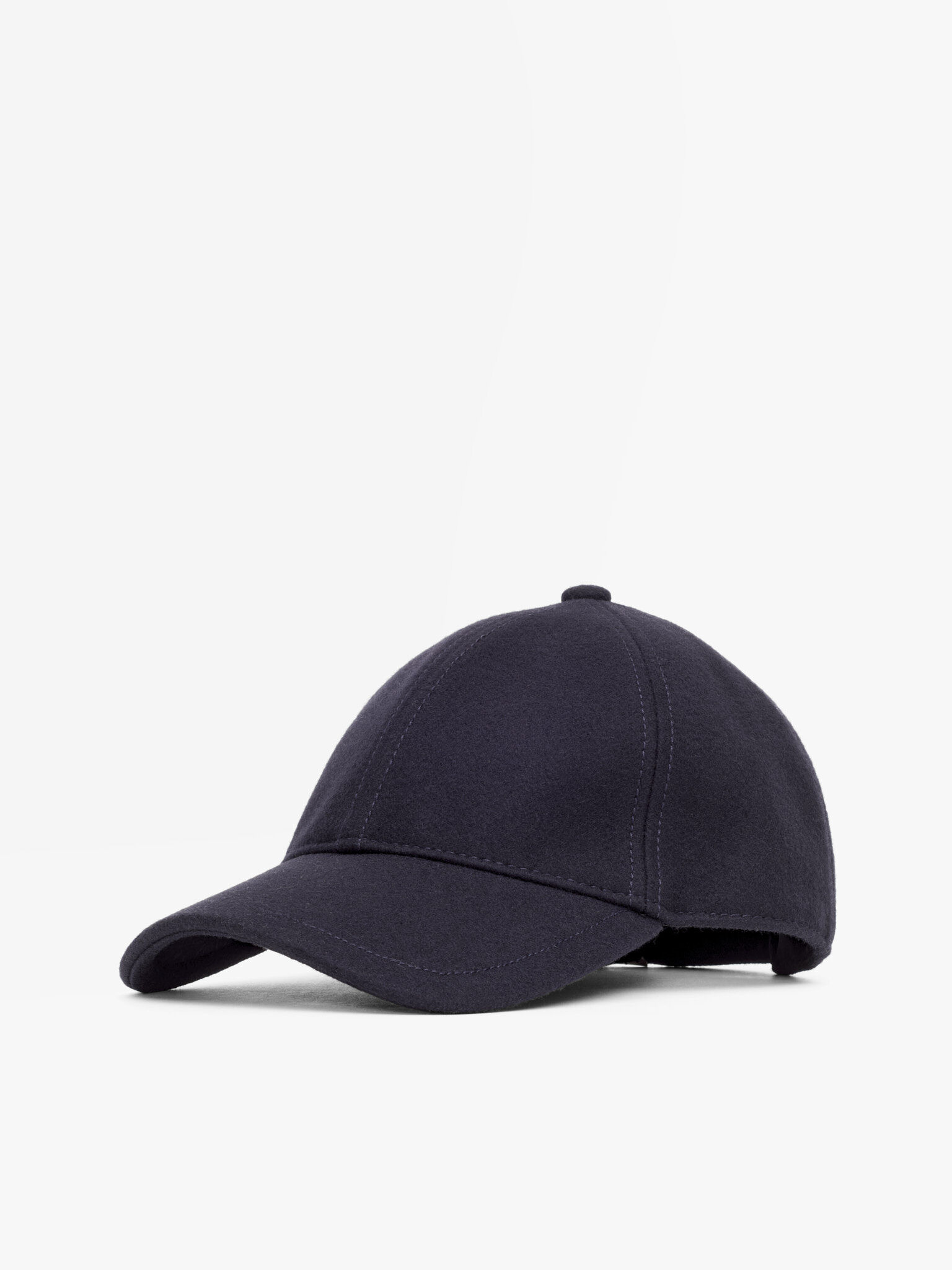Hent Wool Cashmere Baseball Cap