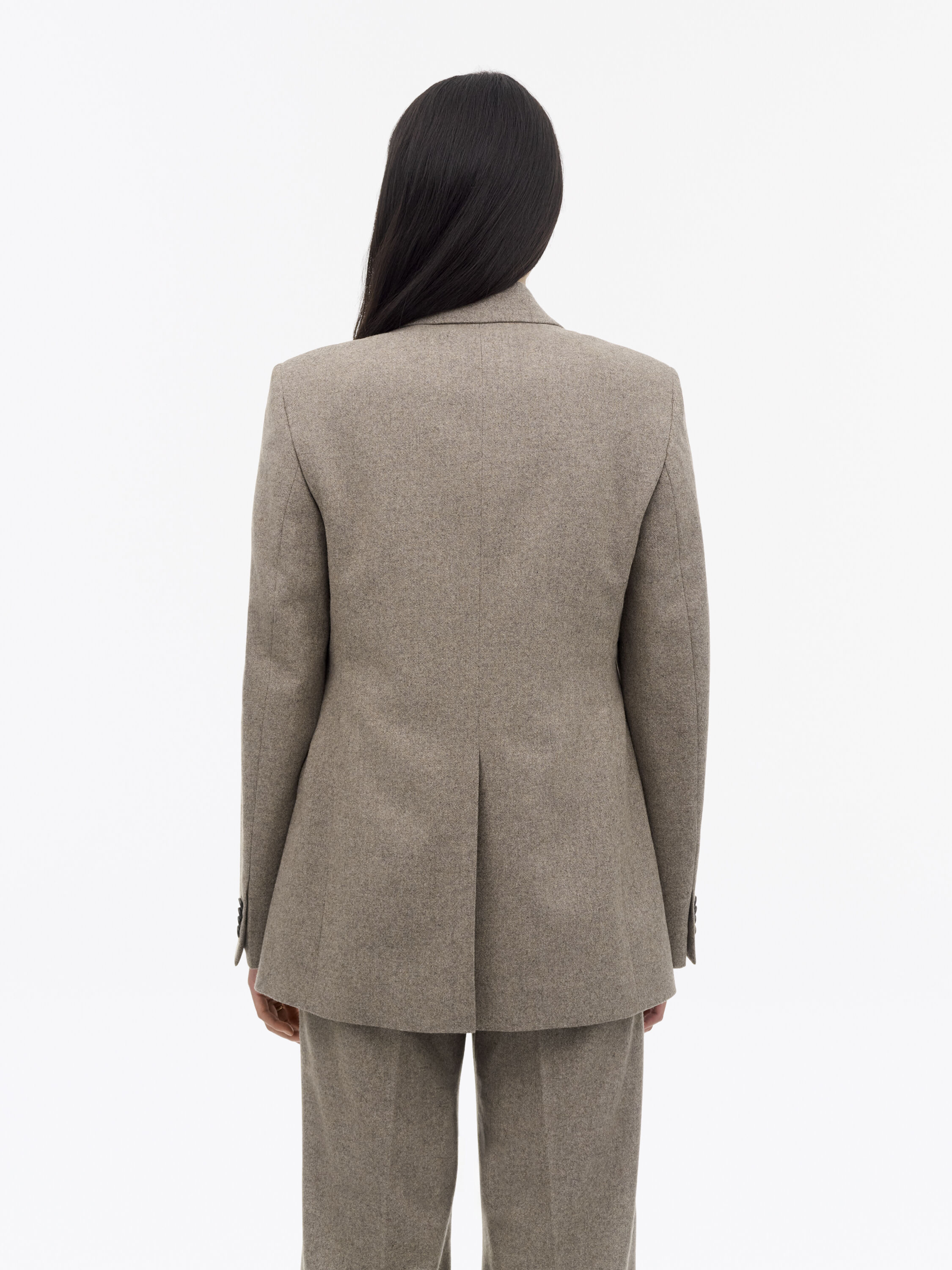 Didar Brushed Wool Suit