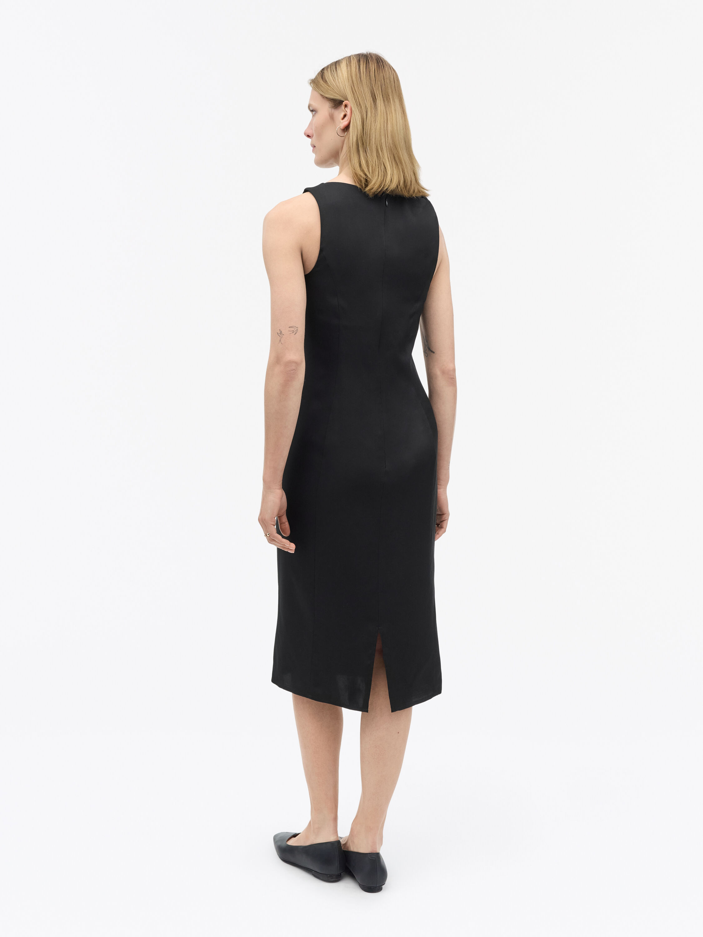 Ella Drapy Viscose Dress
