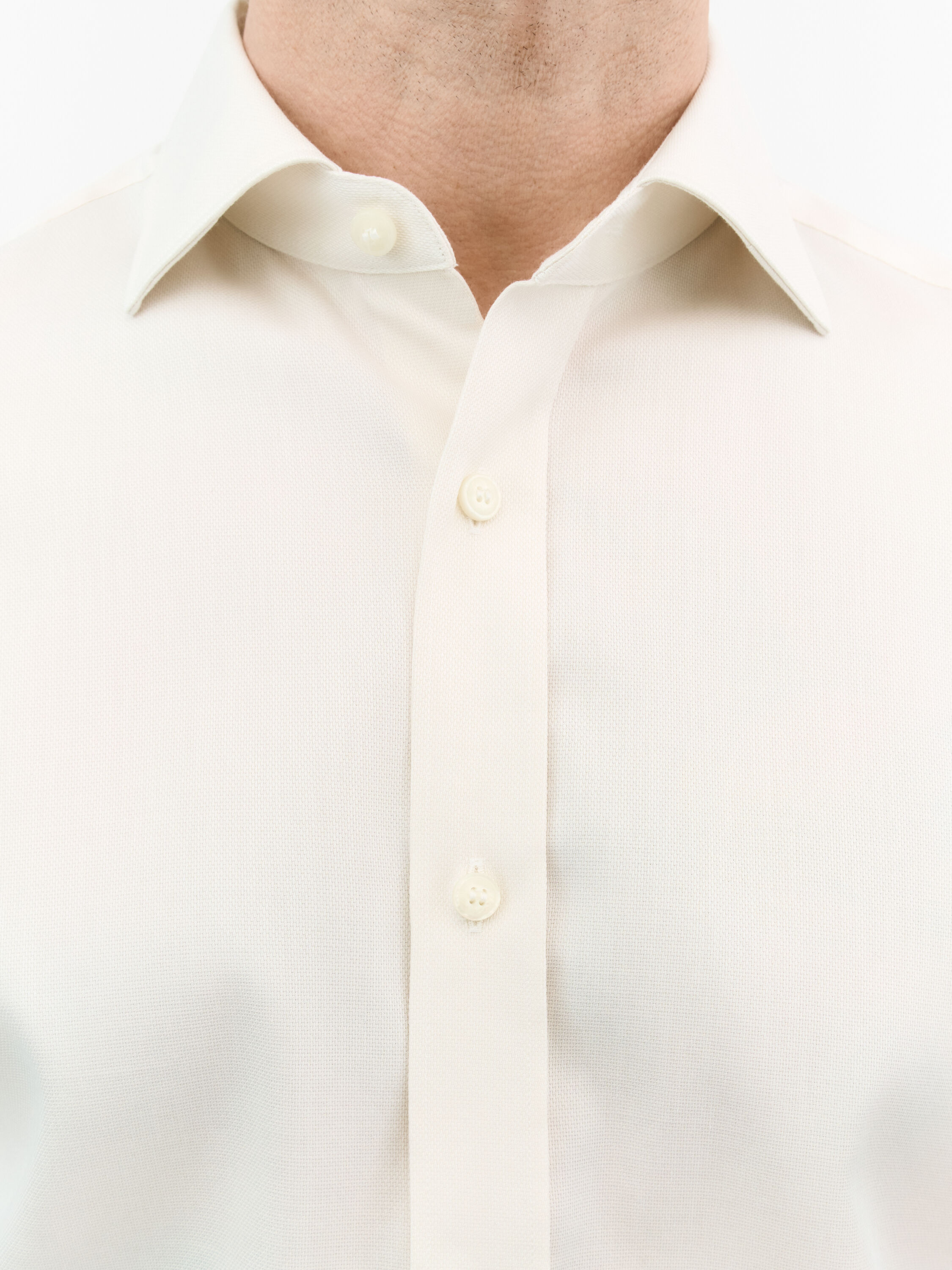 Adley C Slim-Fit Cutaway Cotton-Stretch Shirt