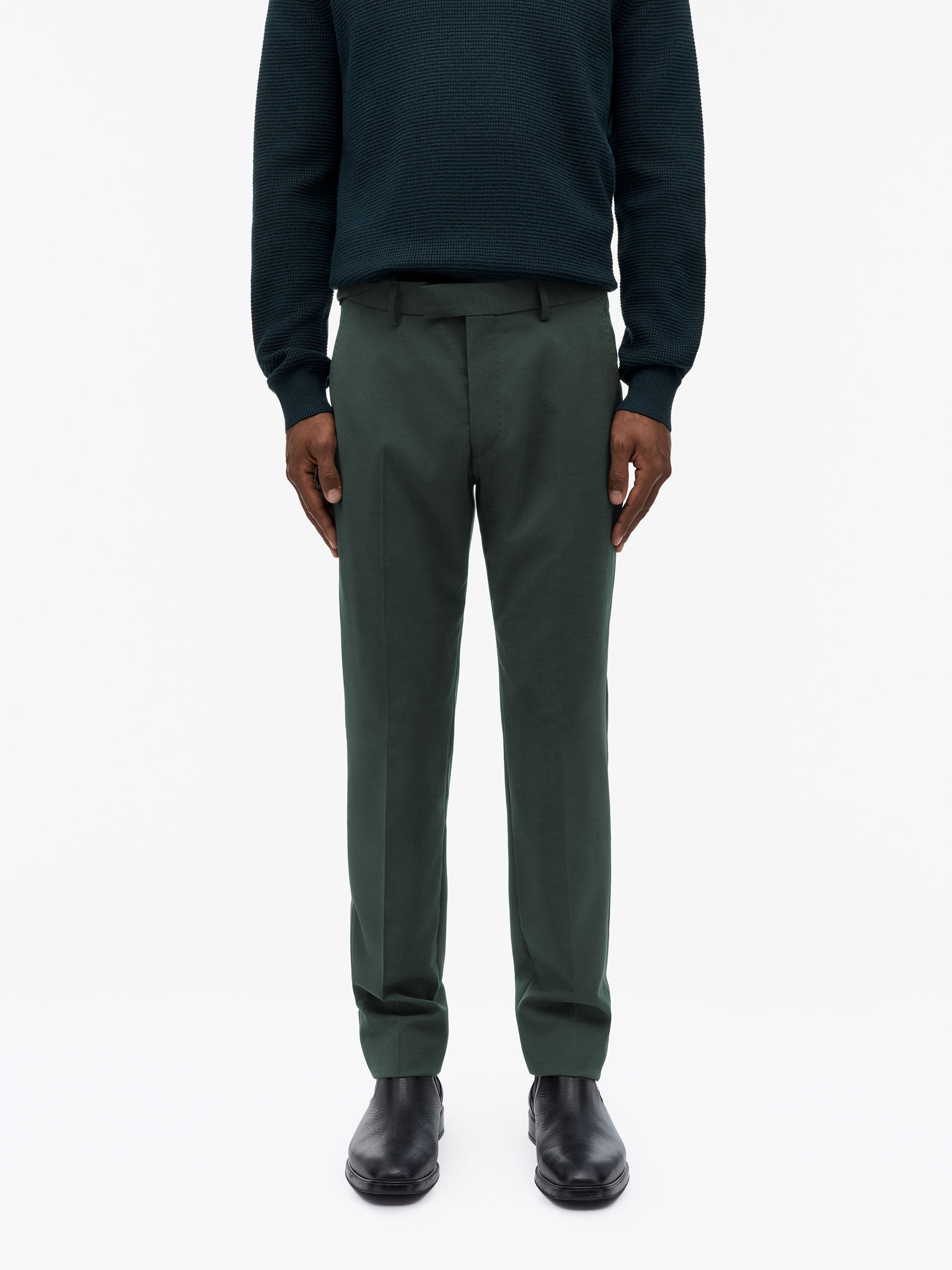 Tenuta Stretch Wool Trousers