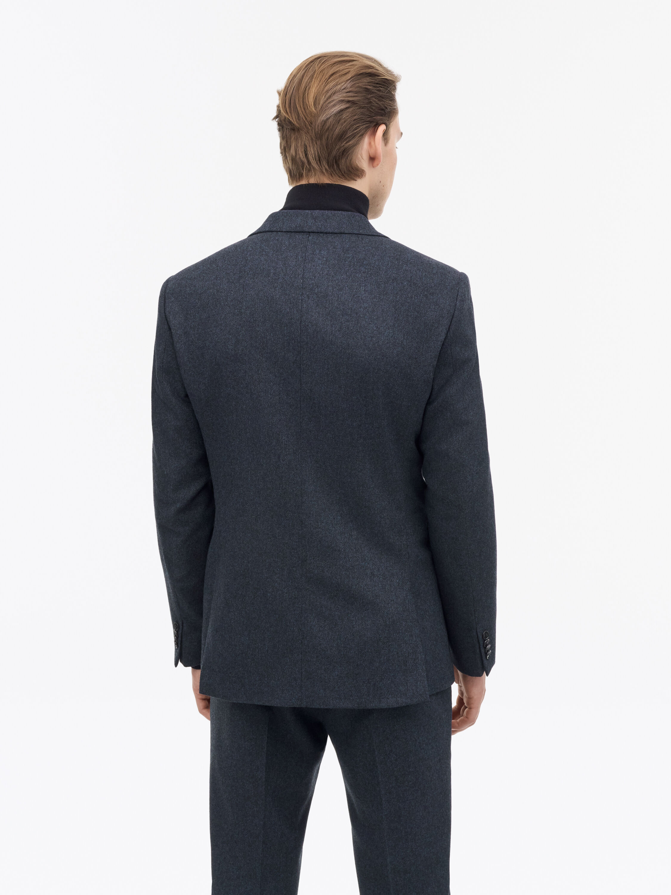 Justin Brushed Wool Suit