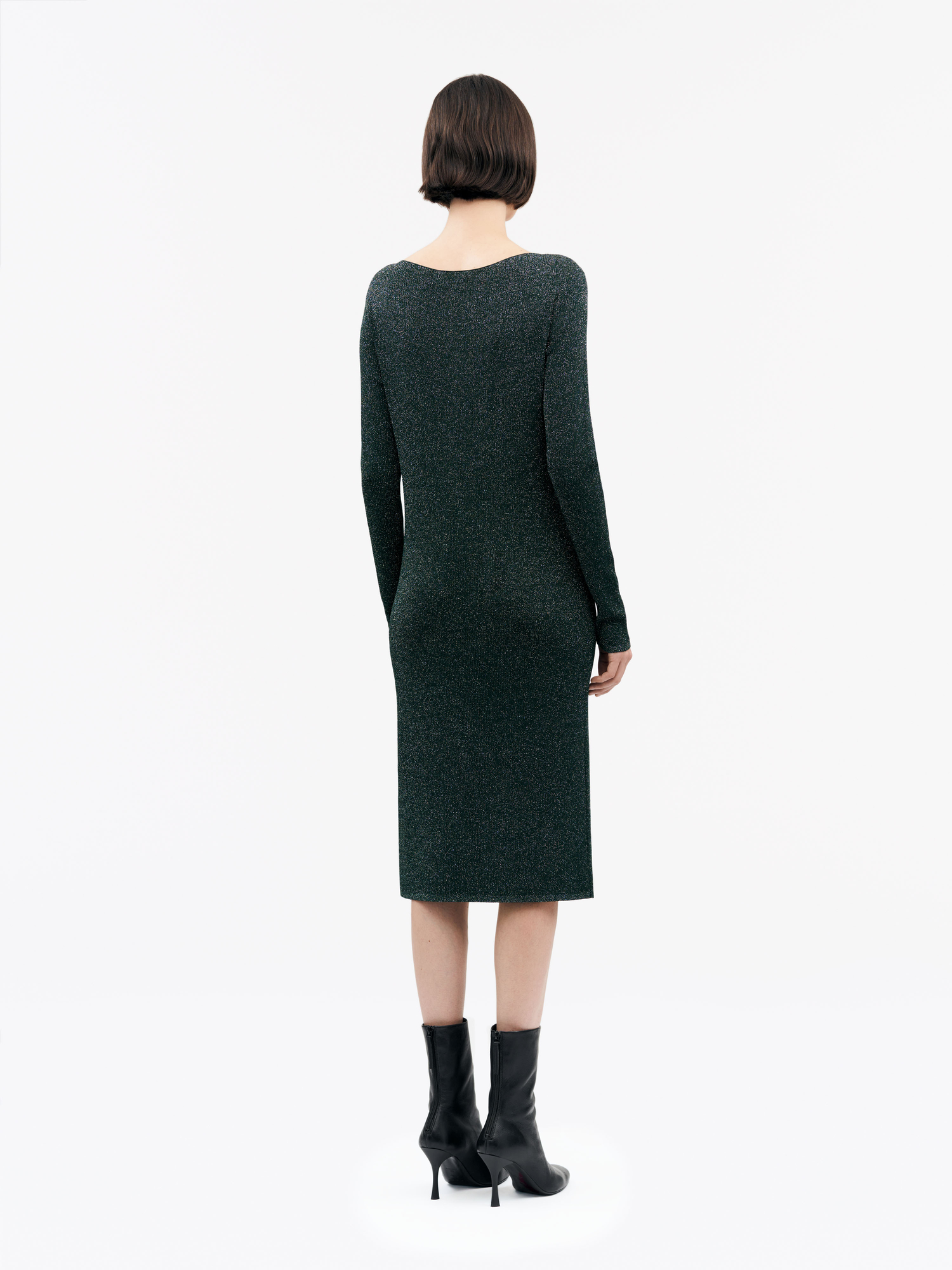 Robe en Maille Lurex Poppie