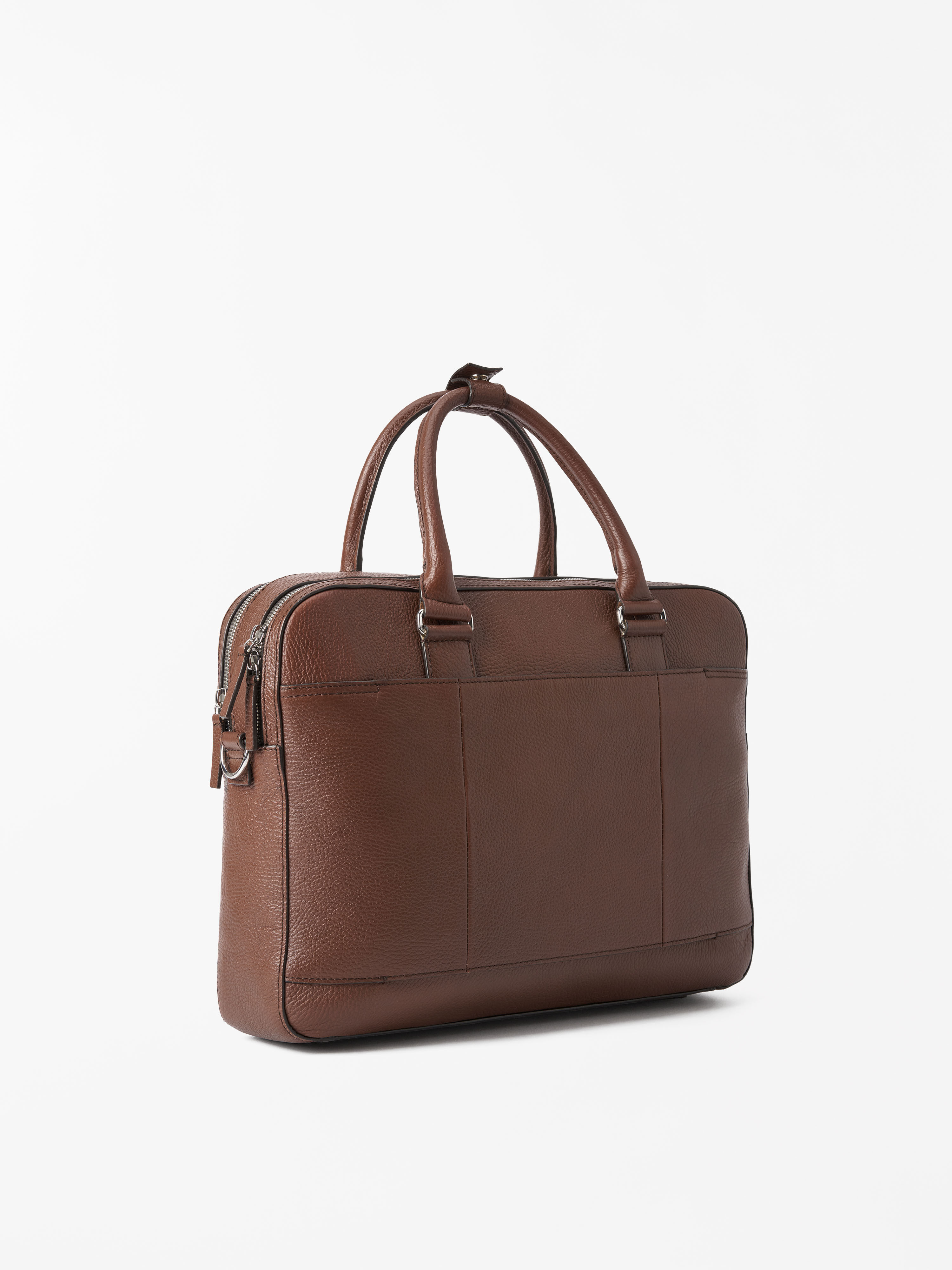Burin Leather Briefcase