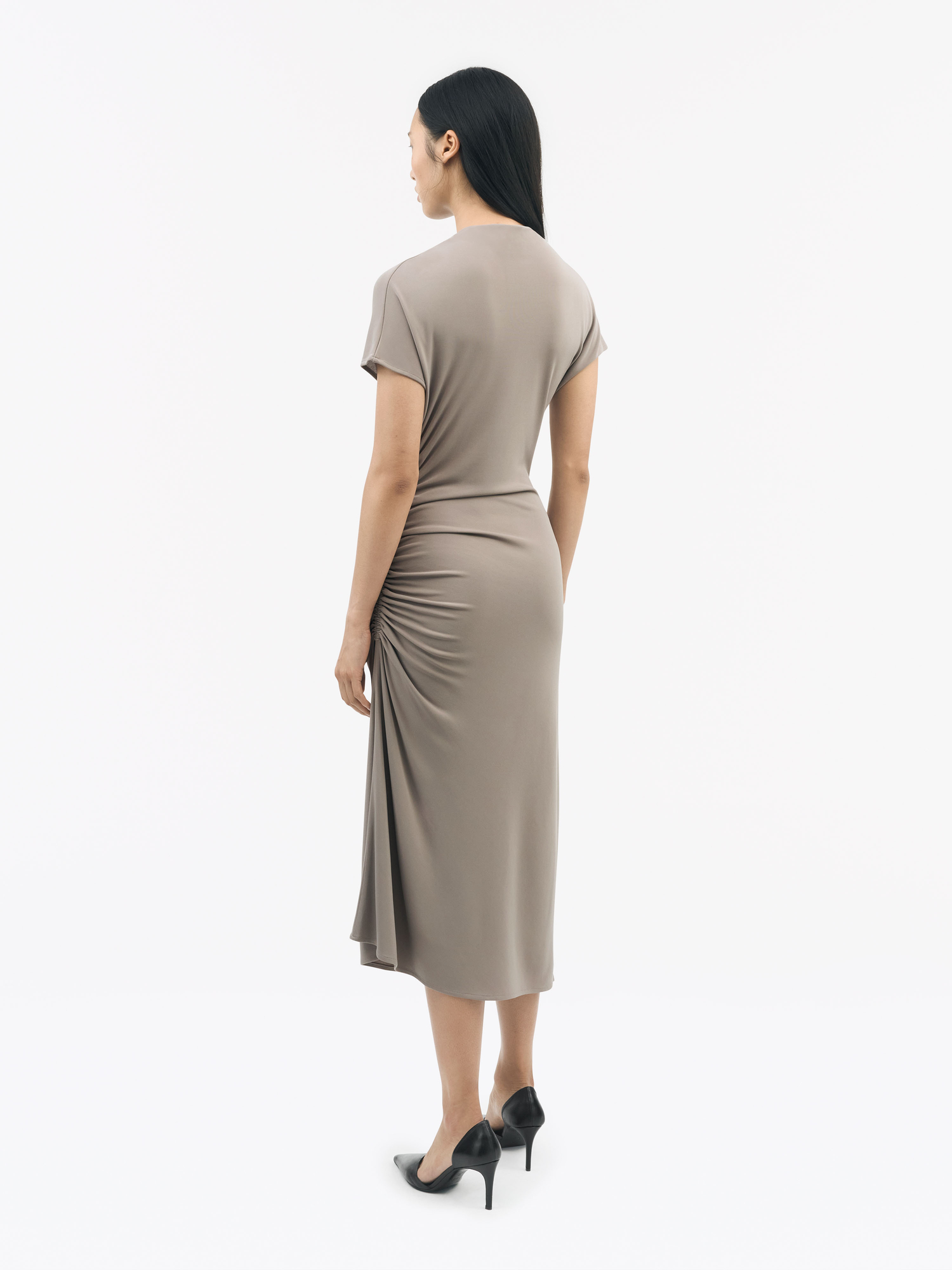 Aliz Slip-on Viscose Dress