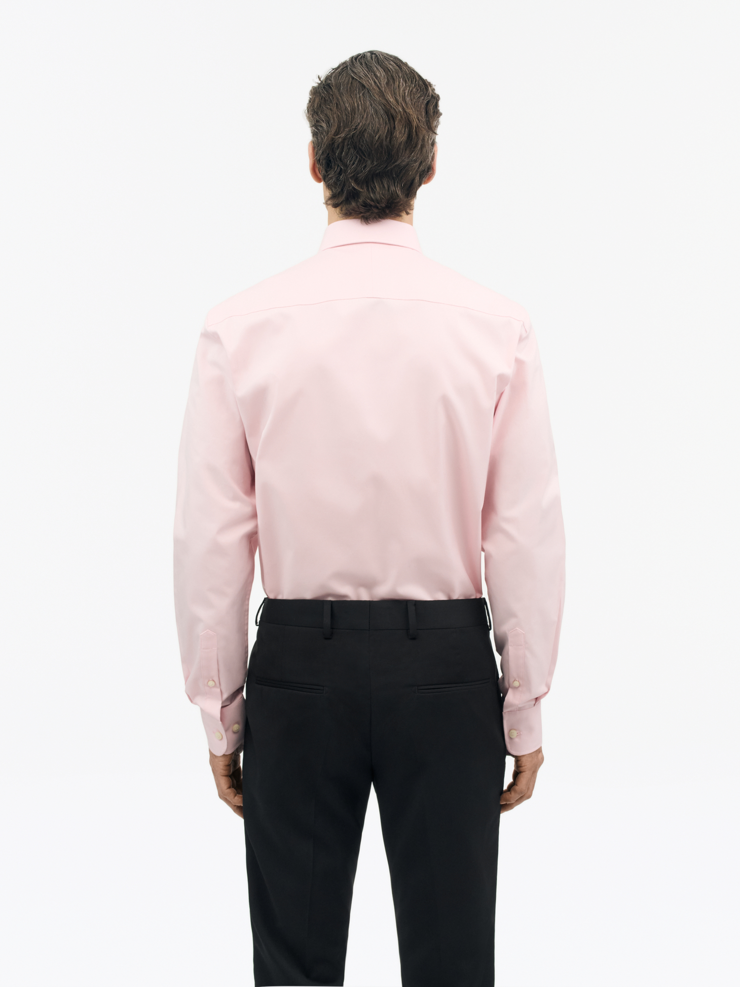 Adley C Slim-Fit Cutaway Cotton Shirt