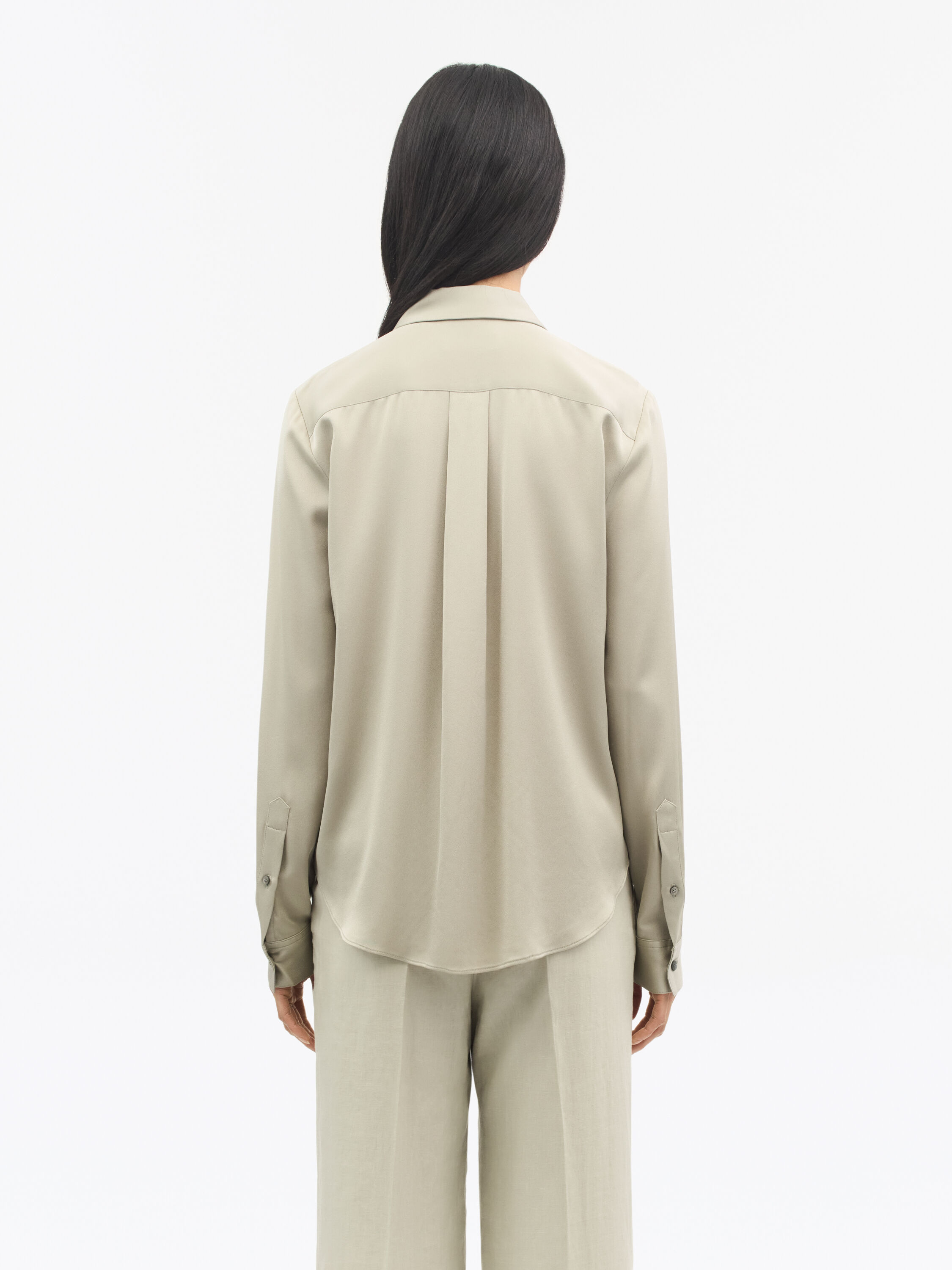 売れ筋商品|||タイガー オブ スウェーデン シャツ レディース トップス CELSA - Button-down blouse - summer sage Tiger of Sweden CELSA - Button-down blouse - summer sage