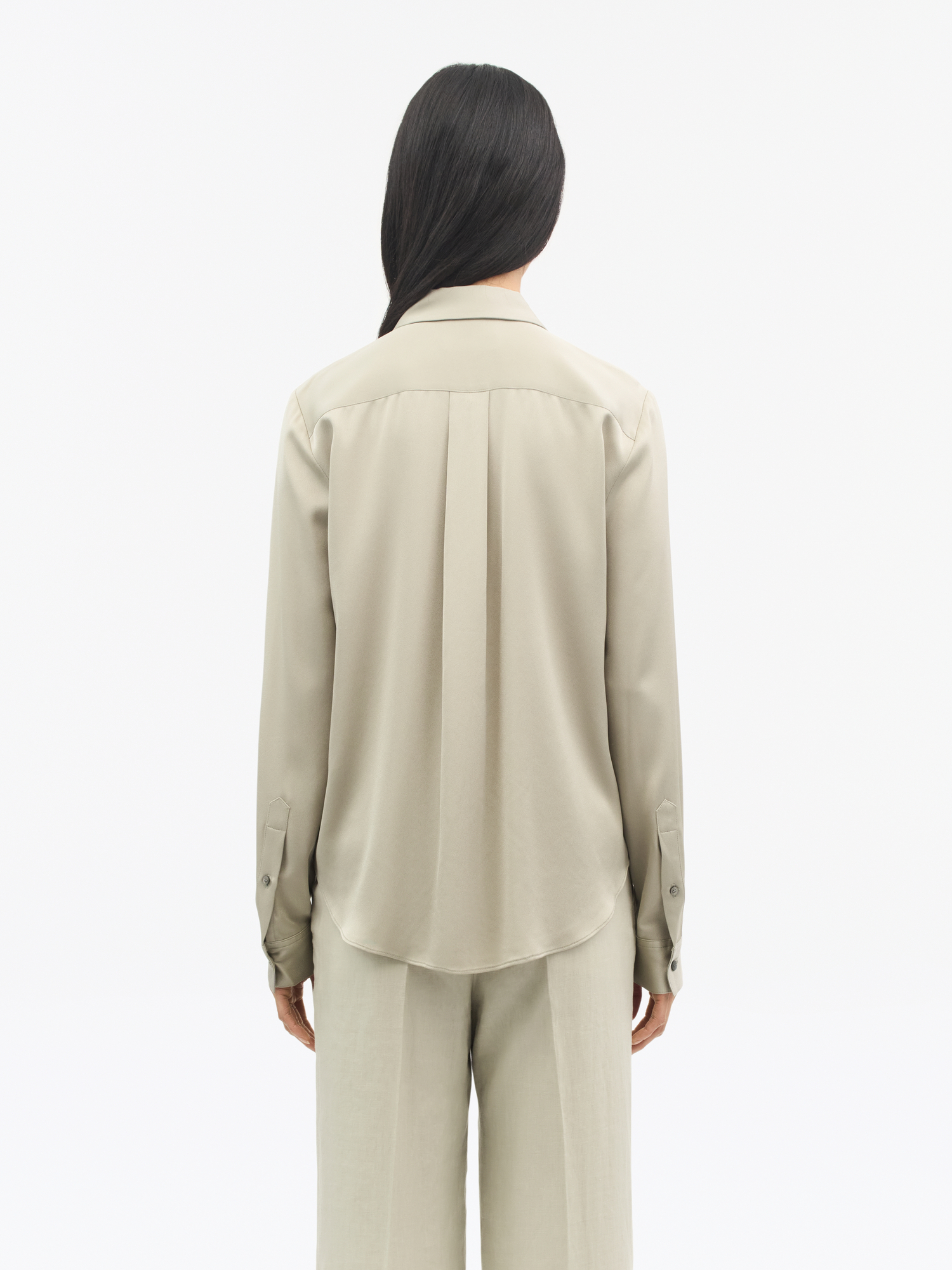 Pointed Collar Celsa Shirt
