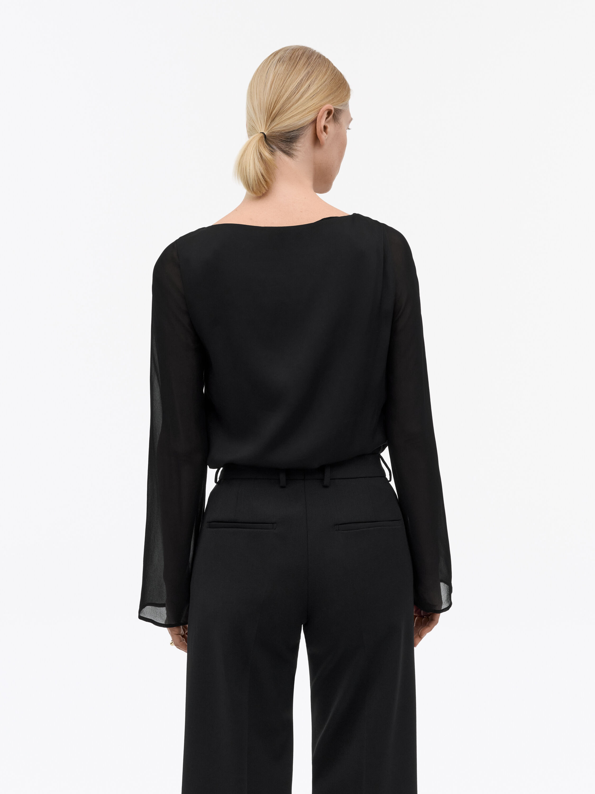 Edna Drapy Viscose Blouse