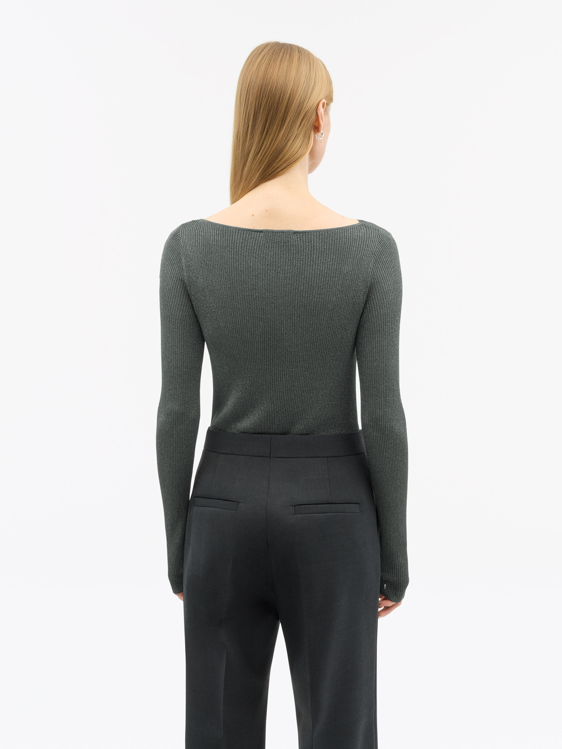 Aliianna Knitted Viscose Sweater