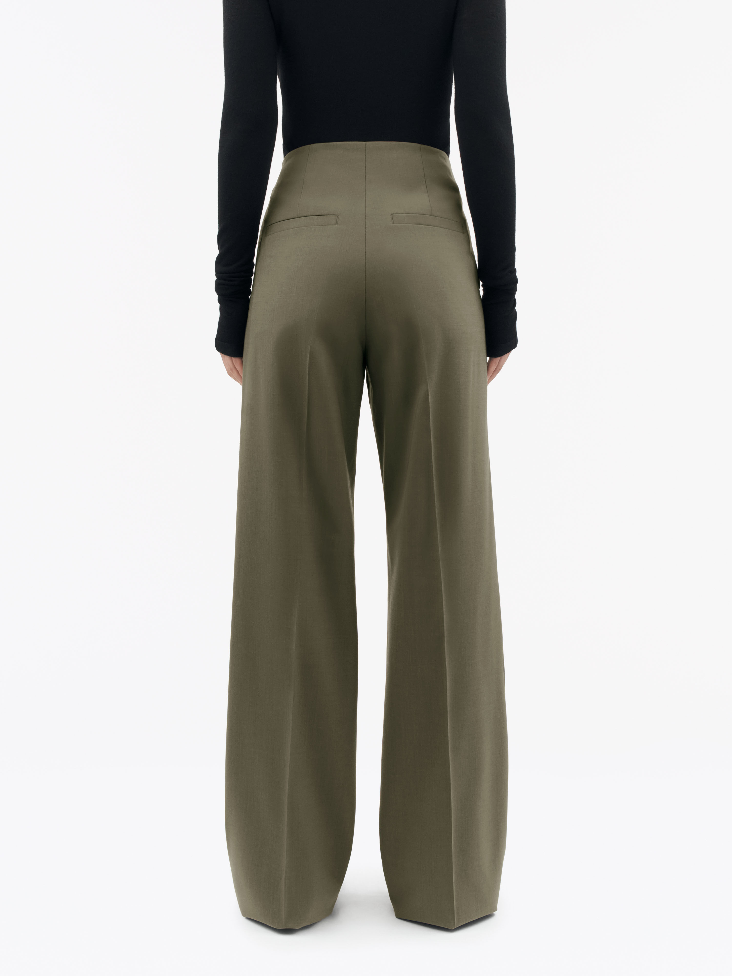 Eedit Wool Blend Trousers
