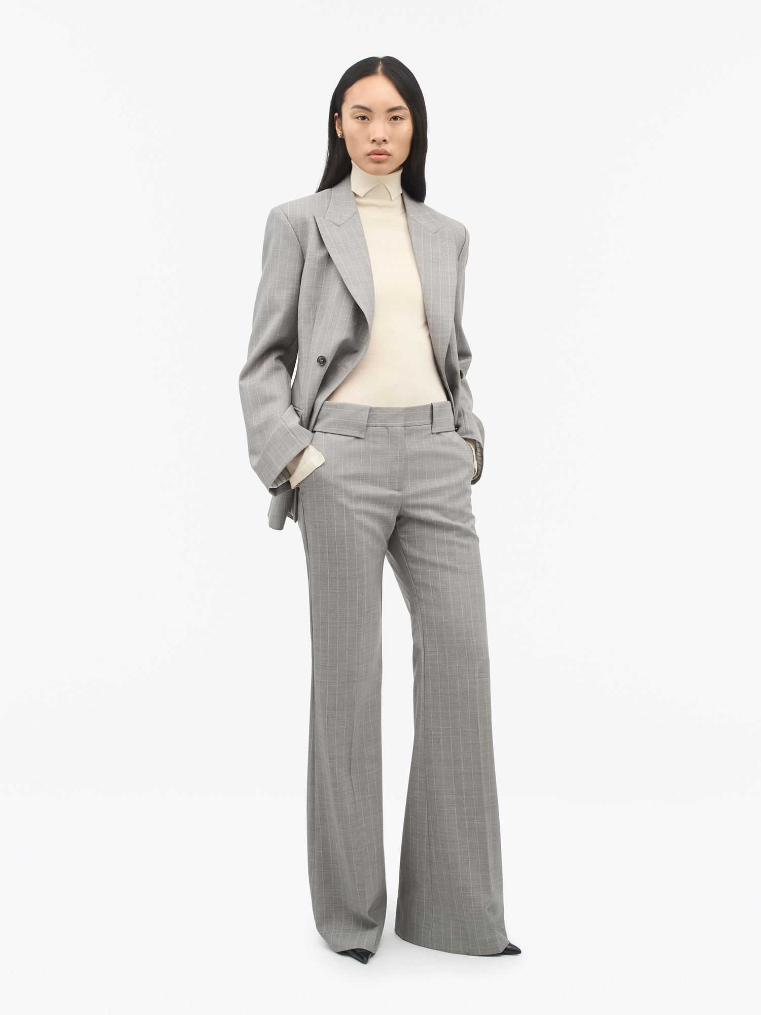 Juli Bootcut Wool Trousers