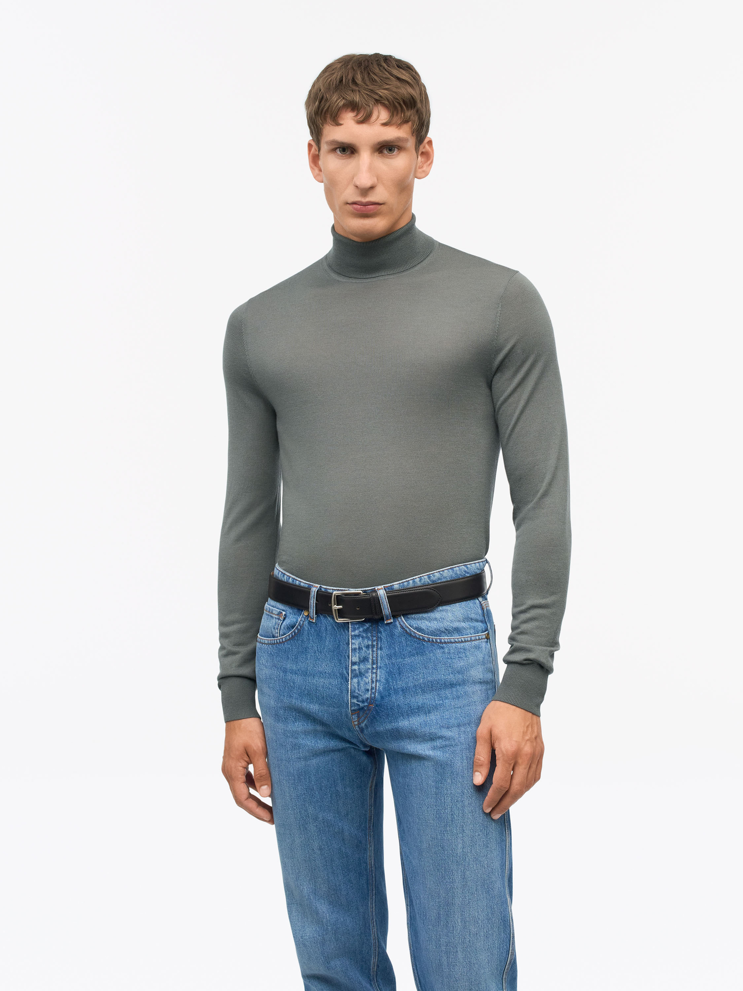 Nevile Turtleneck Wool Sweater