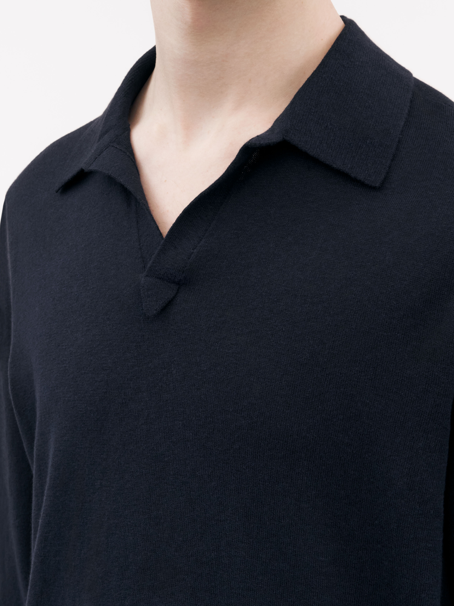 Beker long-sleeved Polo shirt