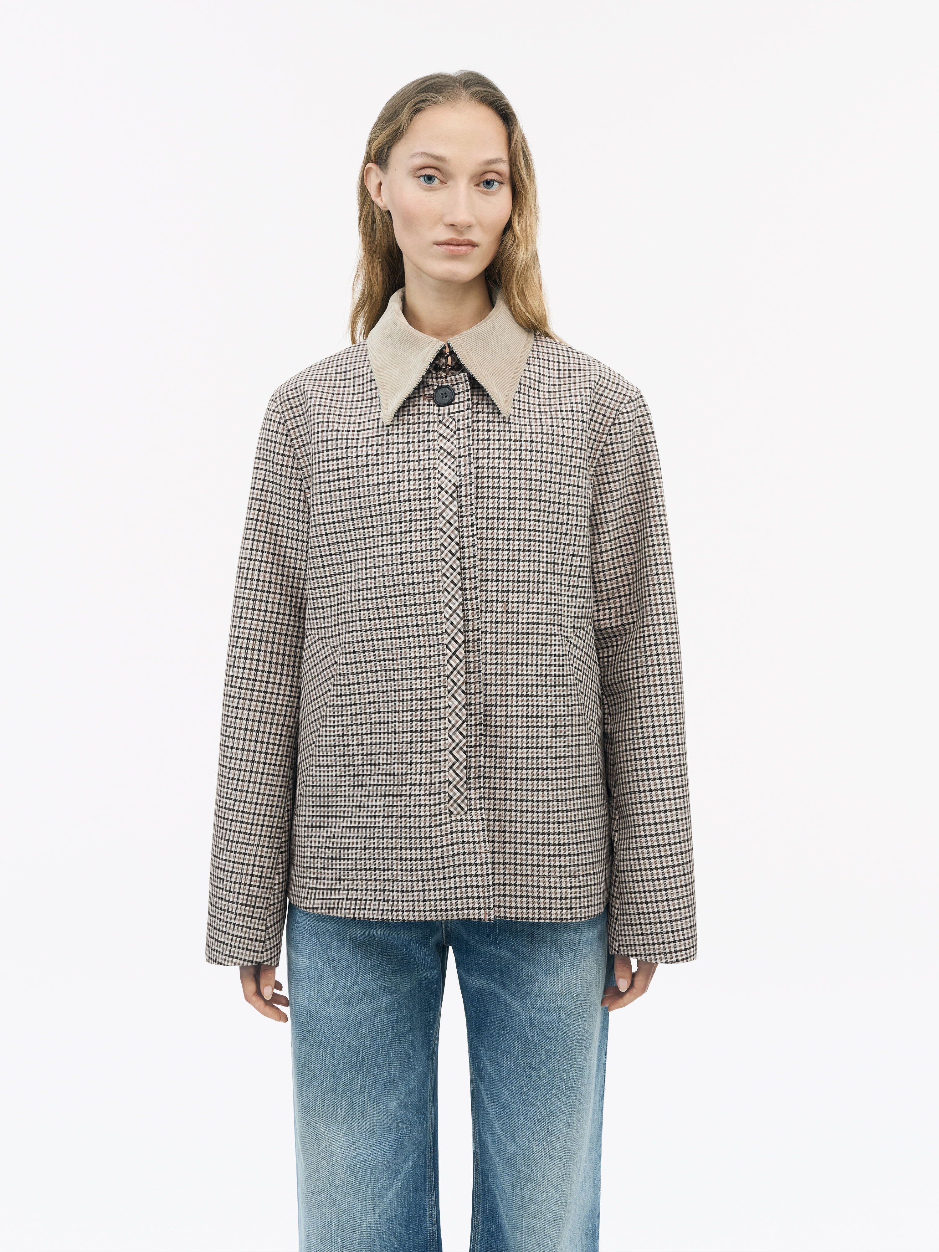 Anika Dunkelbeige Jacke