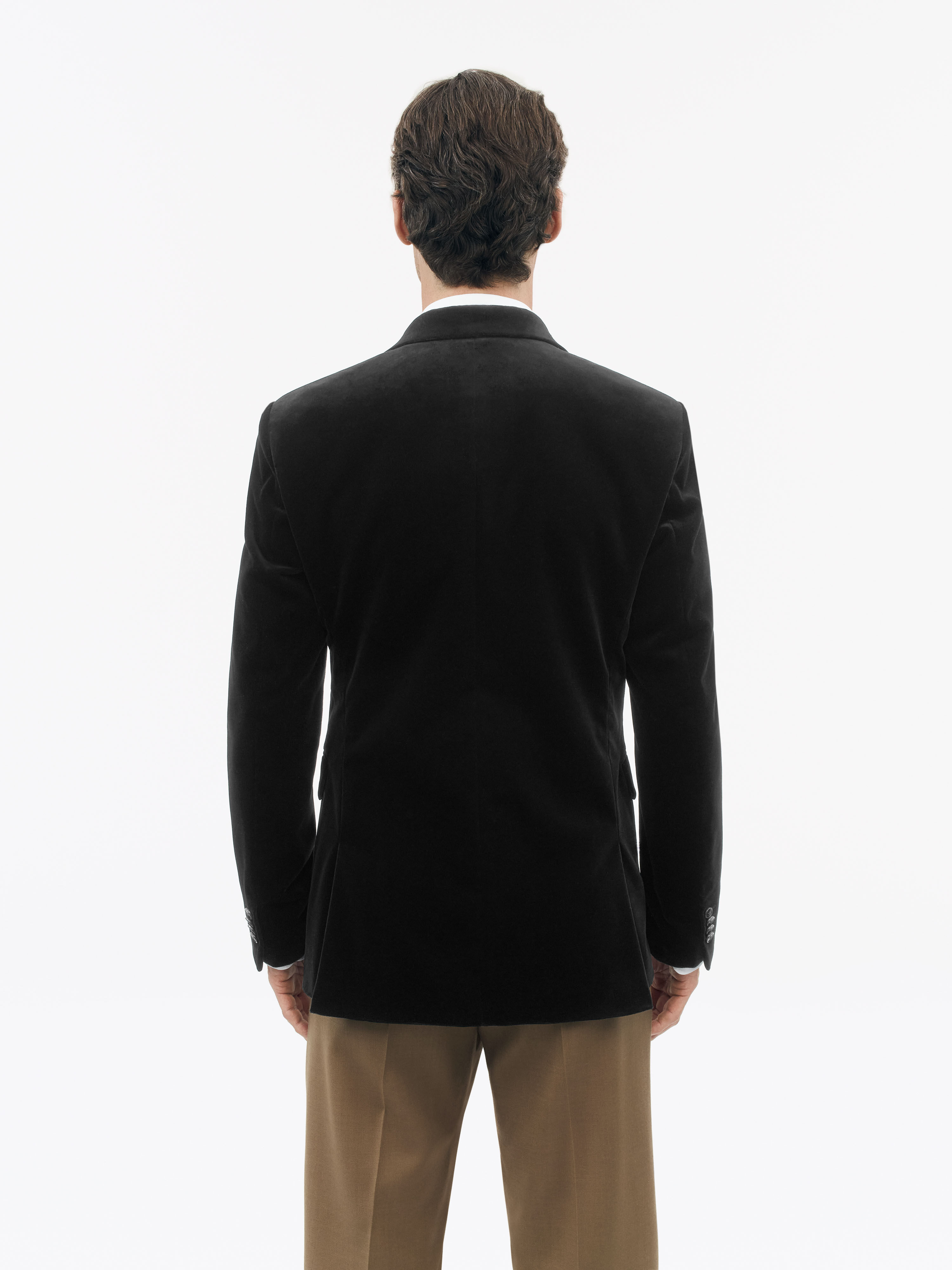 Slim velvet cotton blend Justin Jacket | Tiger Of Sweden Slim velvet cotton blend Justin Jacket | Tiger Of Sweden