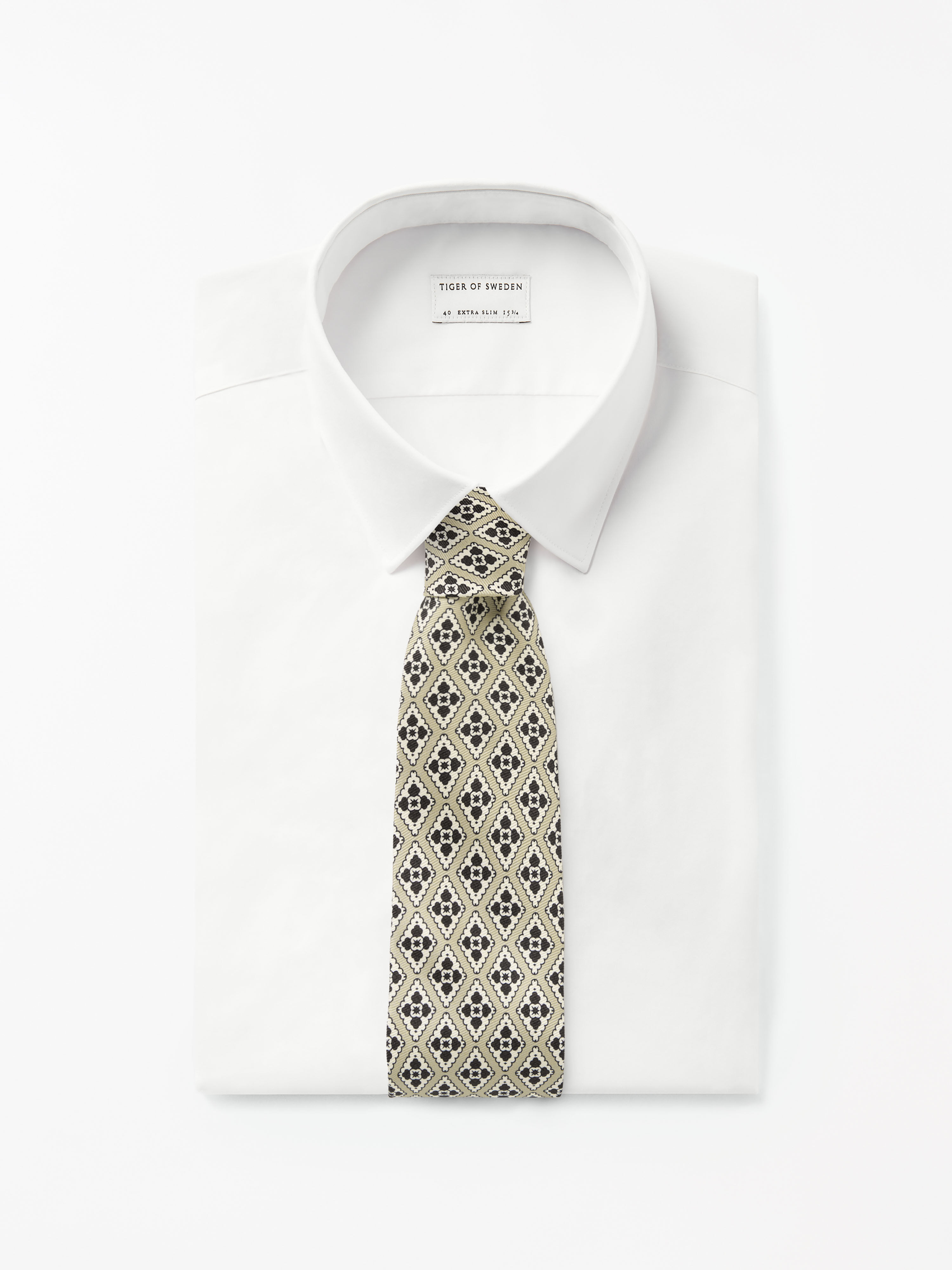 Nio Diamond Motif Tie